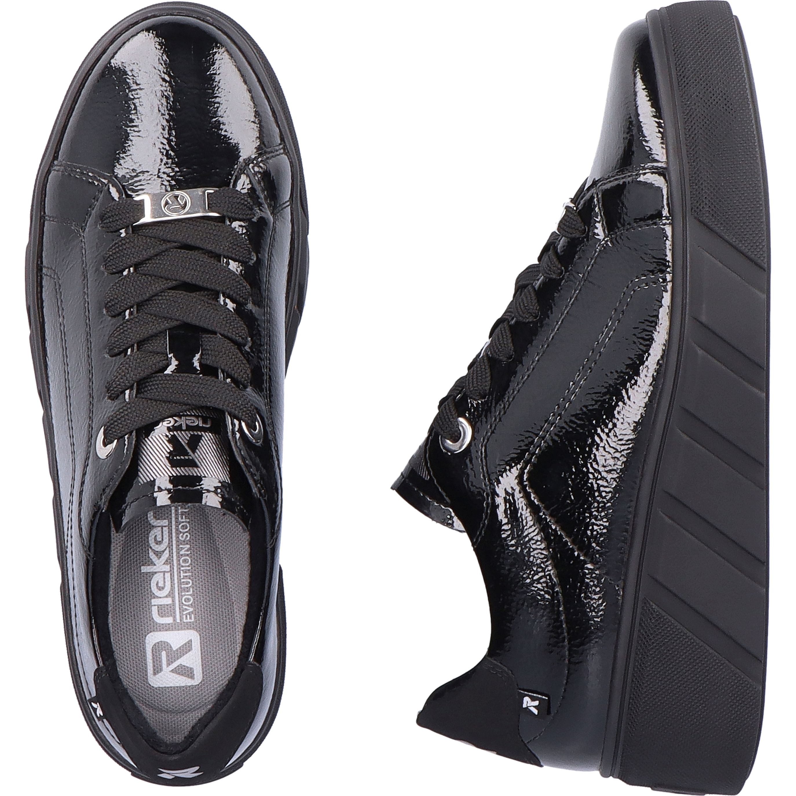 RIEKER EVOLUTION Laisvalaikio bateliai moterims, Juoda, Ladies shoes 10