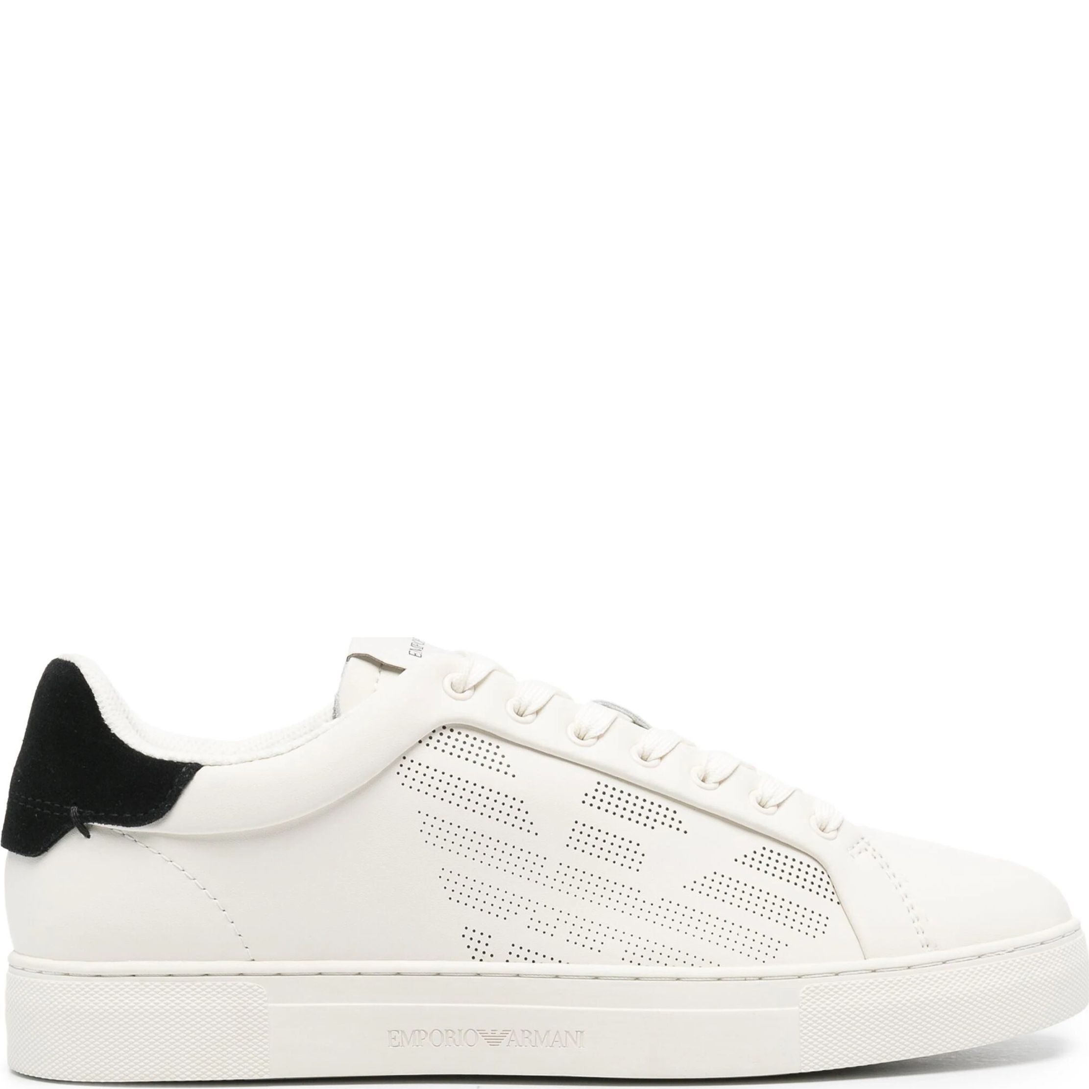 EMPORIO ARMANI Laisvalaikio bateliai vyrams, Balta, Sneaker 2