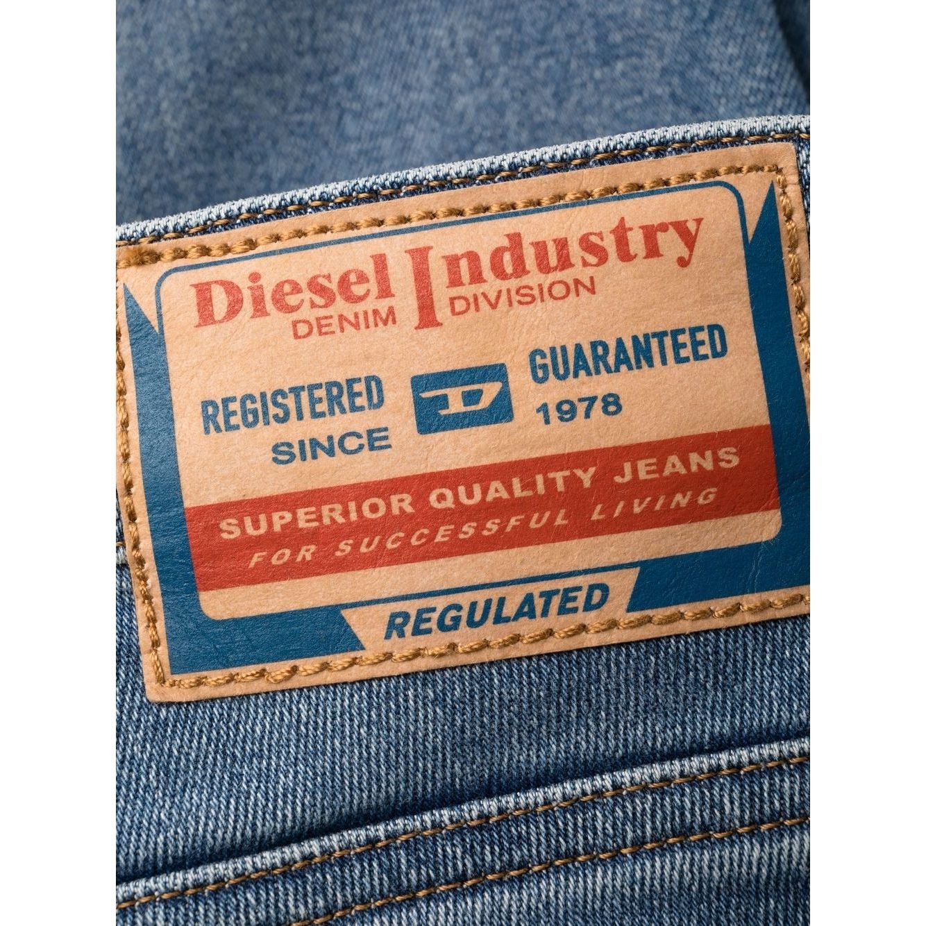 DIESEL Aptempti džinsai moterims, Mėlyna, 1984 slandy-high l.32 trousers 2