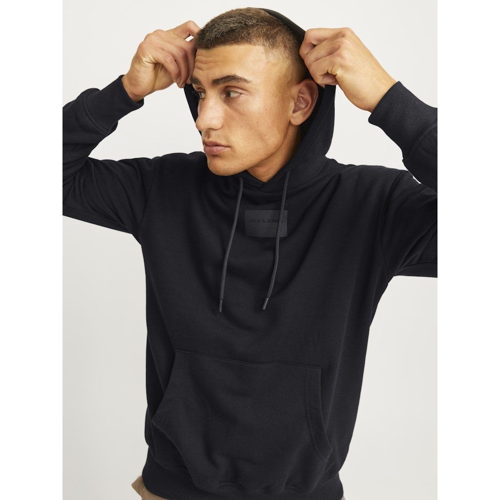 JACK & JONES Džemperis vyrams, Juoda, Hak kai sweat hood 7