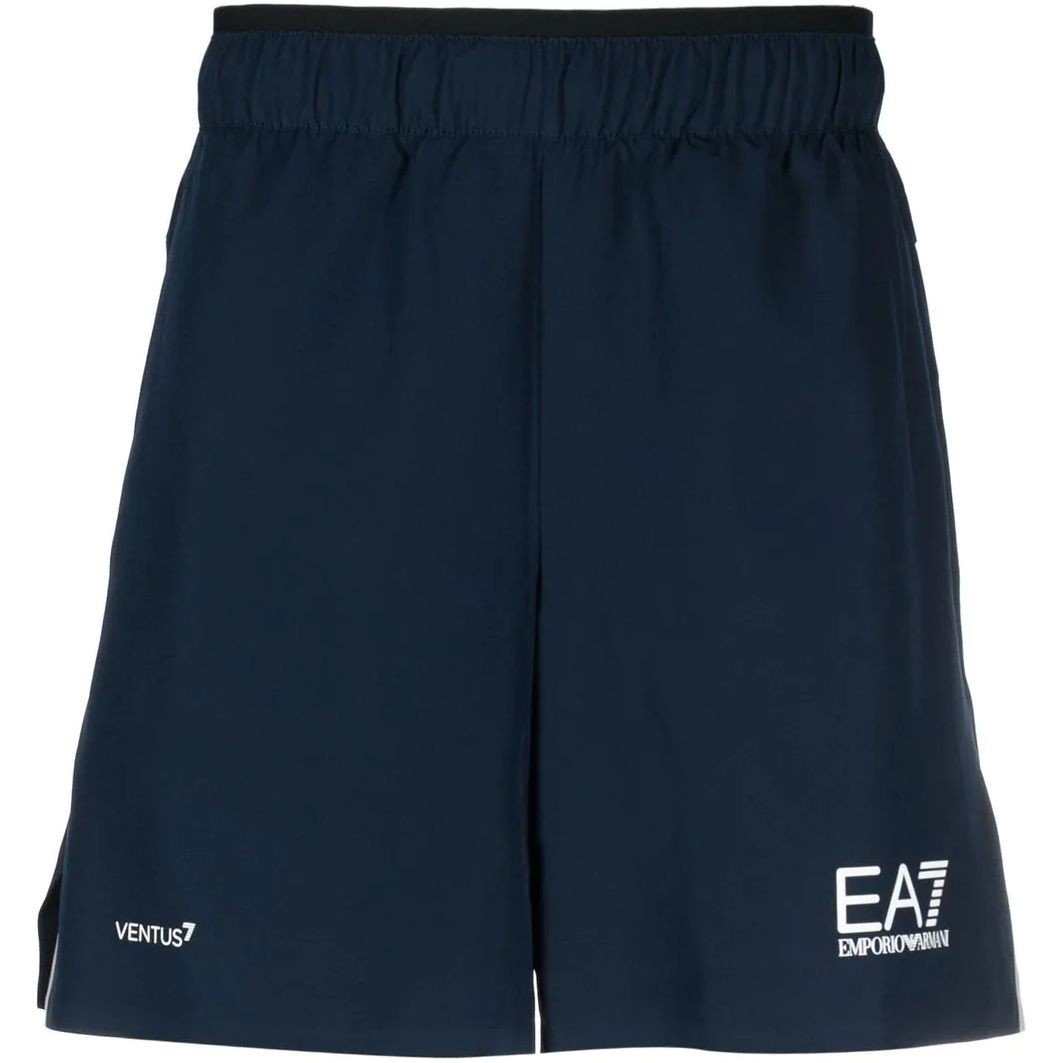 EA7 Šortai vyrams, Mėlyna, Shorts 1