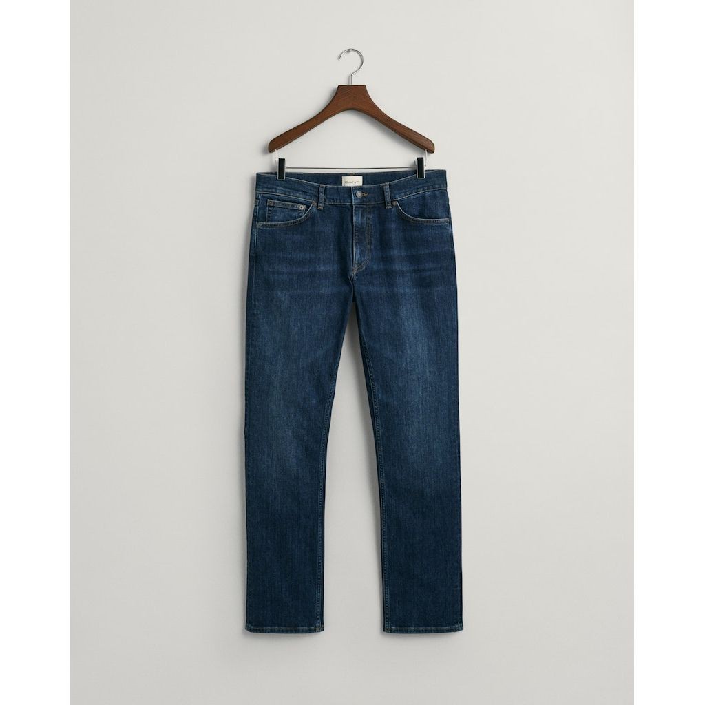 GANT Regular džinsai vyrams, Mėlyna, Regular Gant jeans 6