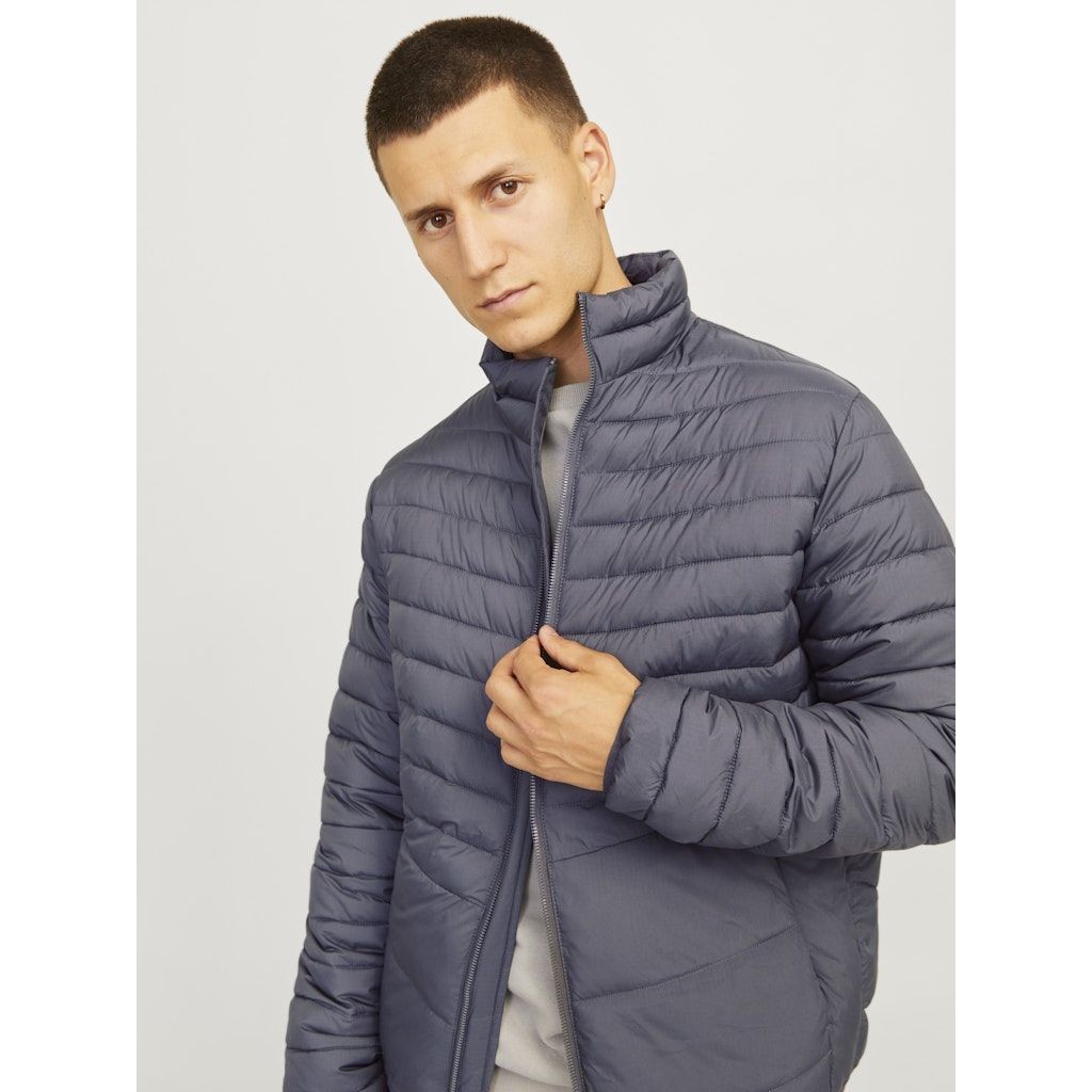 JACK & JONES Lengva striukė vyrams, Mėlyna, State packable puffer collar 7