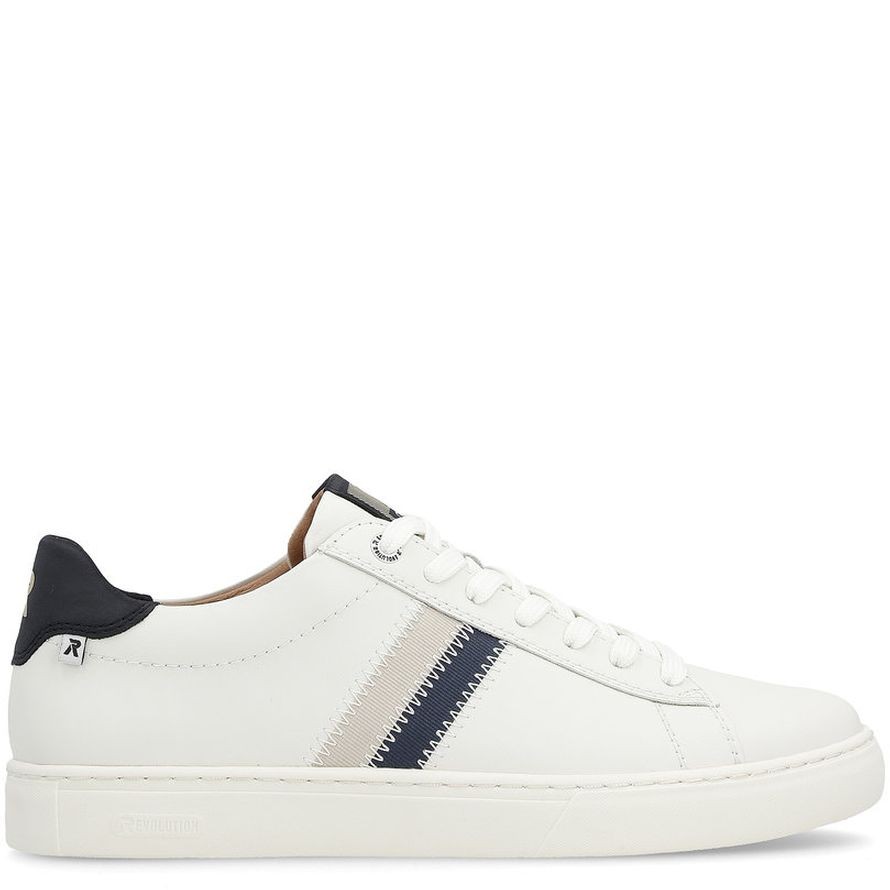 RIEKER Laisvalaikio bateliai vyrams, Balta, LEISURE 3