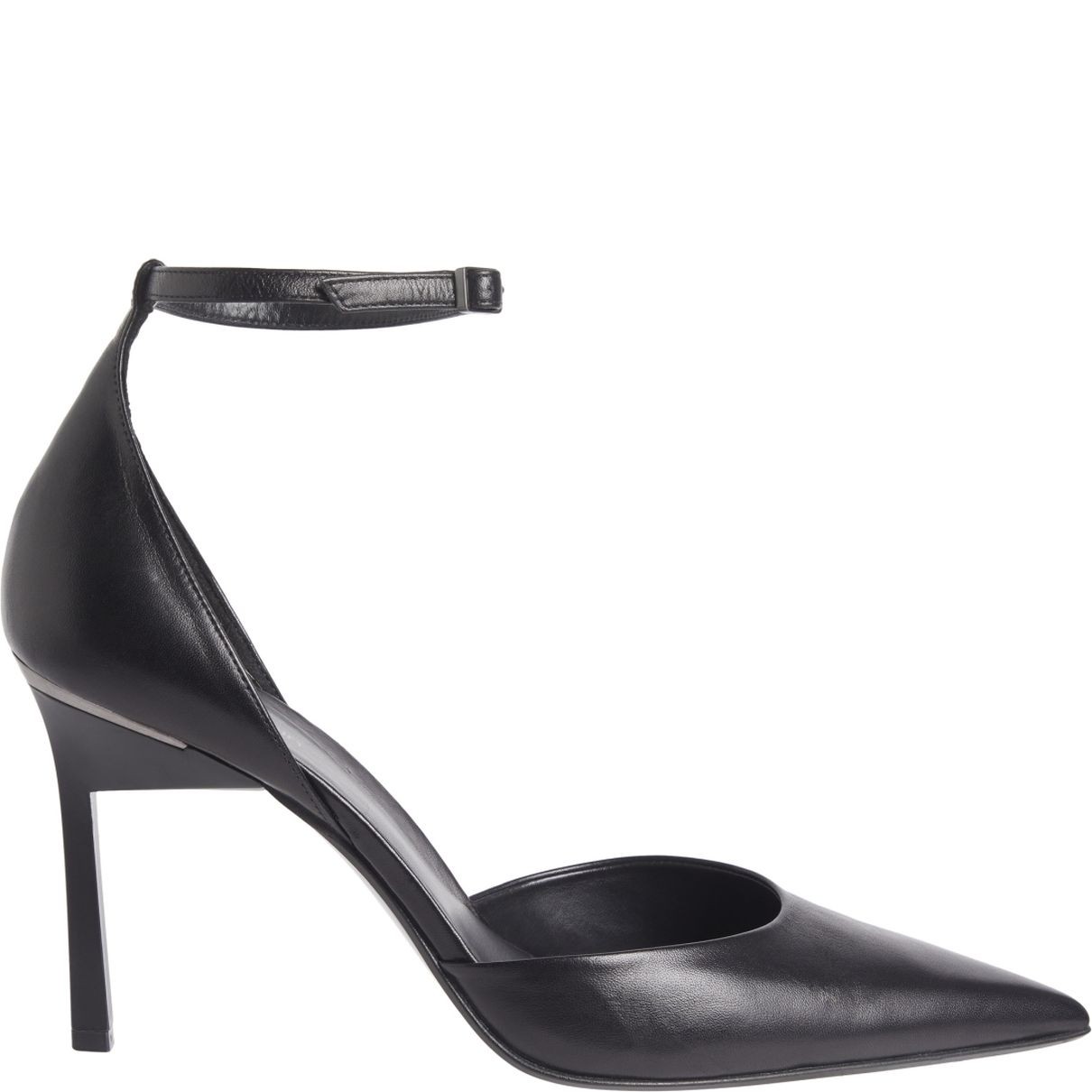 CALVIN KLEIN Aukštakulniai moterims, Juoda, Geo stil pump strap 2