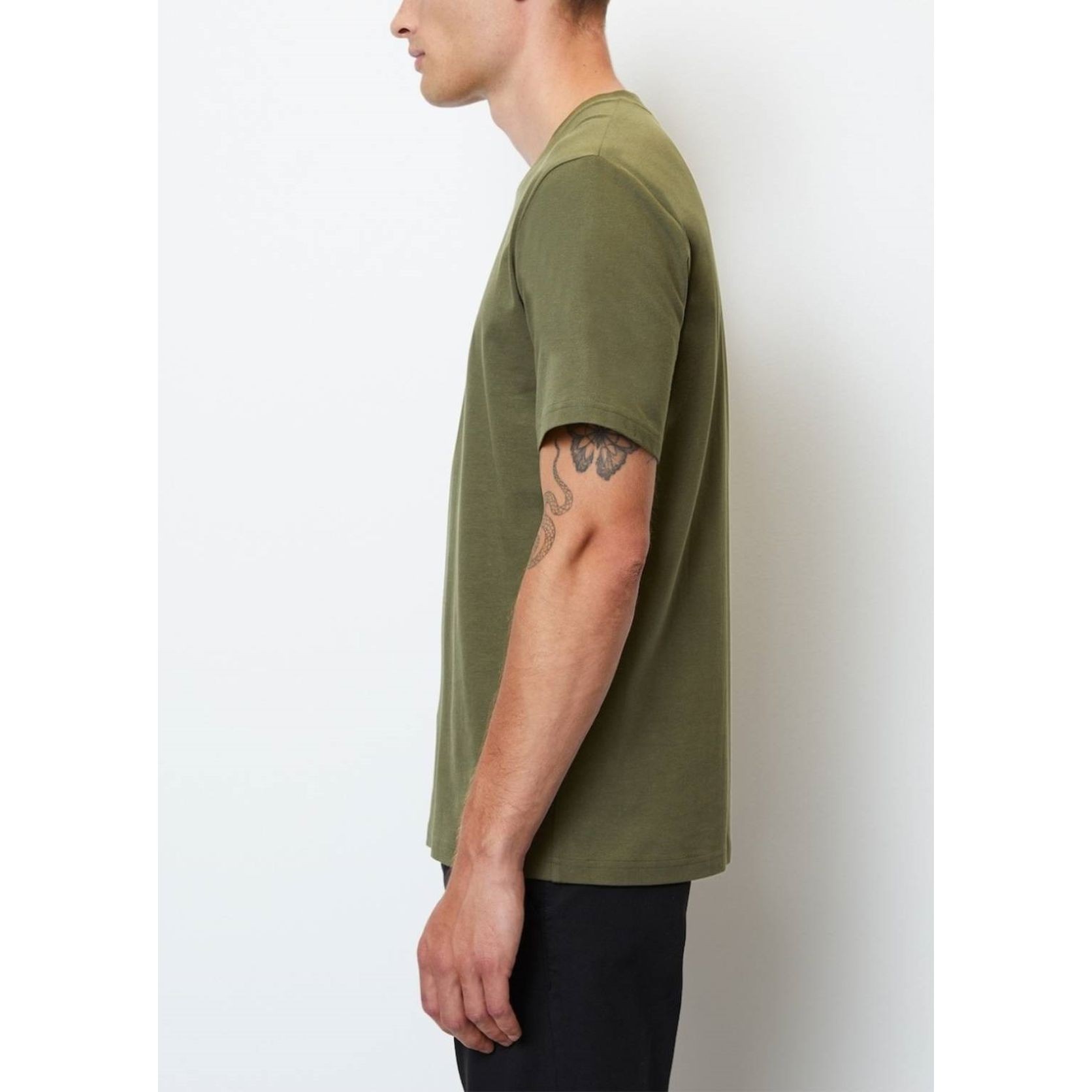 MARC O'POLO Marškinėliai vyrams, Žalia 4