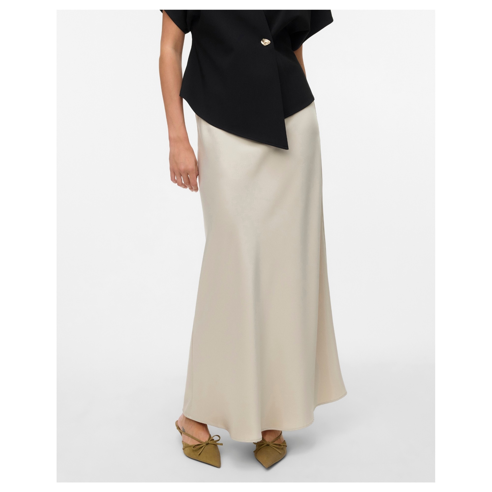 VERO MODA Midi suknelė moterims, Pilka, Merle 2