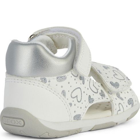 GEOX Basutės mergaitėms, Balta, Sandal tapuz 4