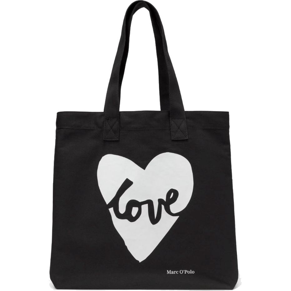MARC O'POLO Pirkinių krepšys moterims, Juoda, Mod. Inna Shopper M