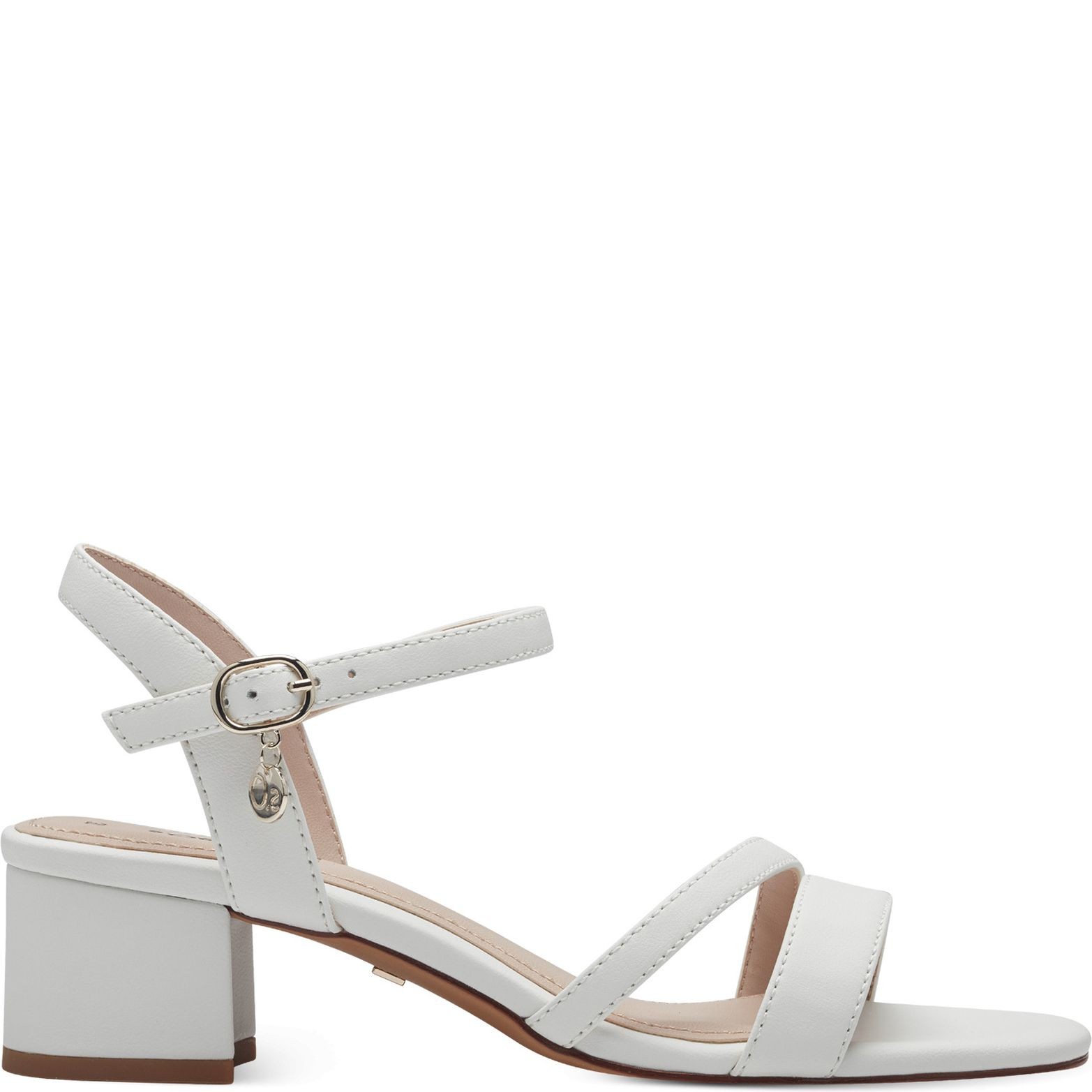 S.OLIVER Basutės moterims, Balta, SANDALS 2