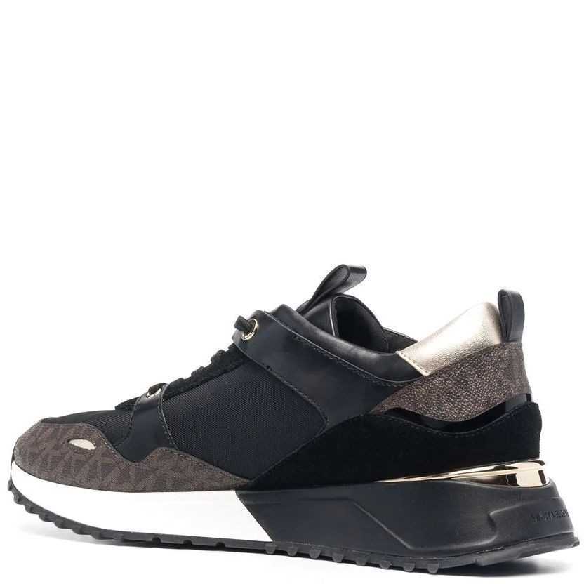 MICHAEL KORS Sportiniai bateliai moterims, Juoda, Theo trainer 3