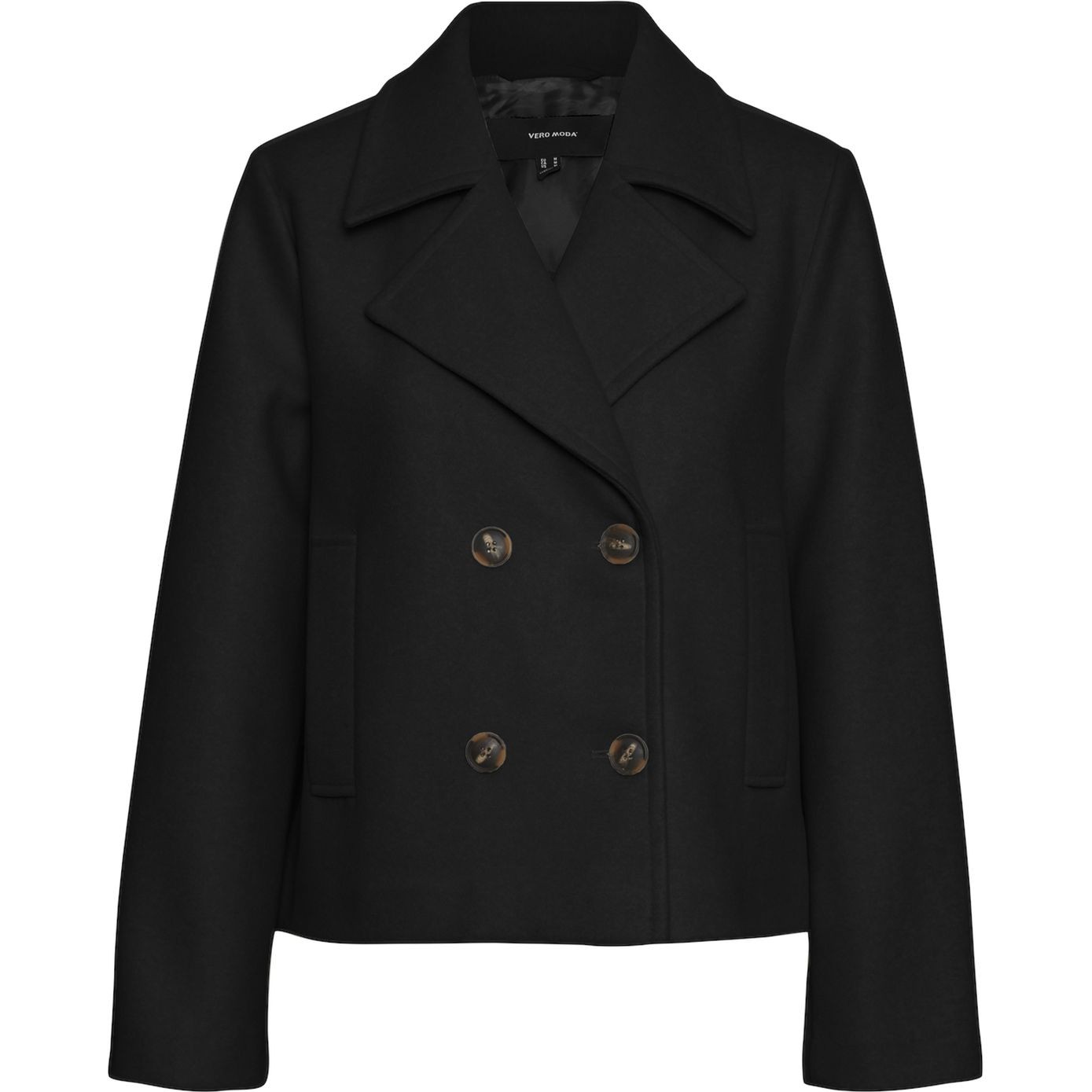 VERO MODA Paltas moterims, Juoda, Vincemia short jacket 6