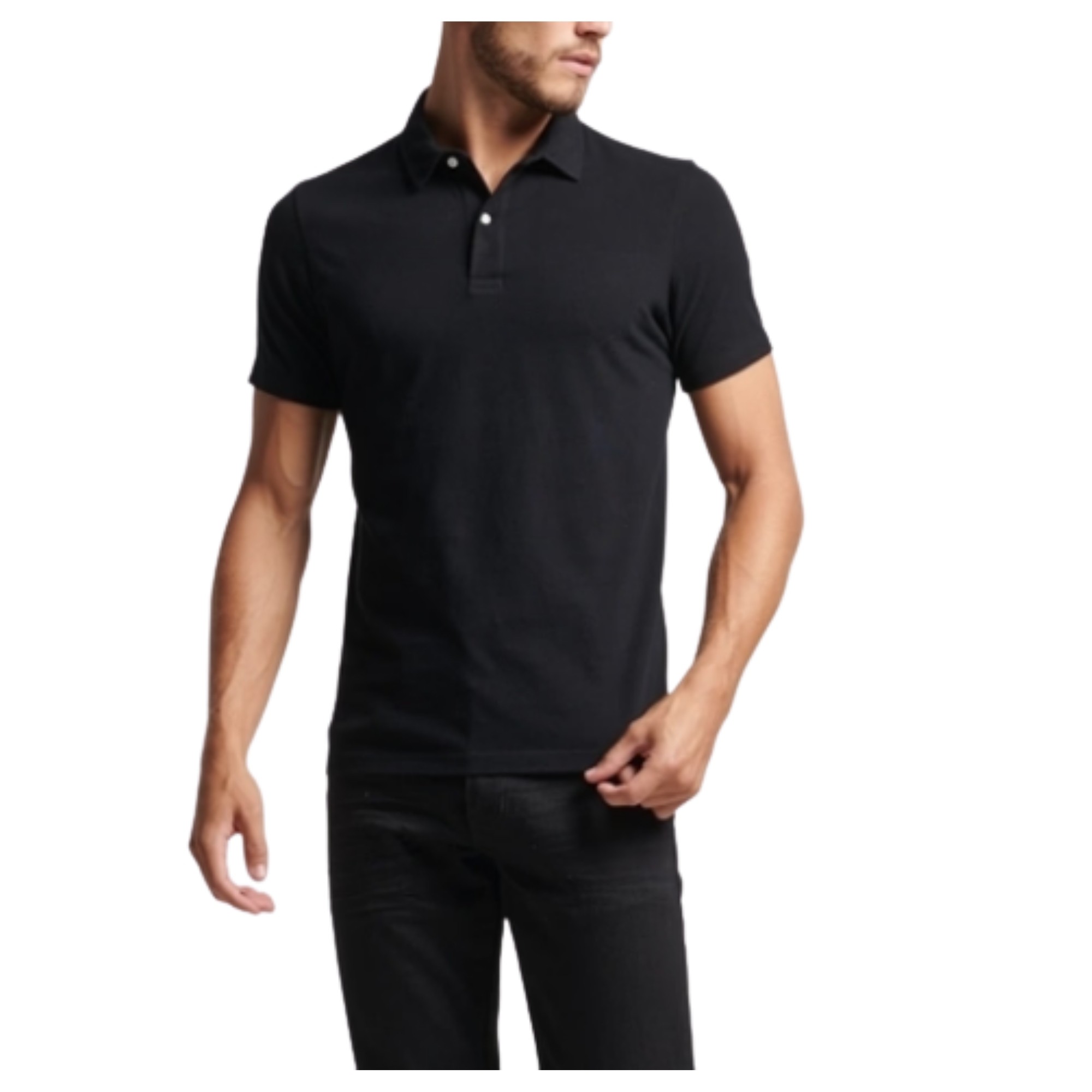 SUPERDRY Särgid mehed, Must, STUDIOS JERSEY POLO
