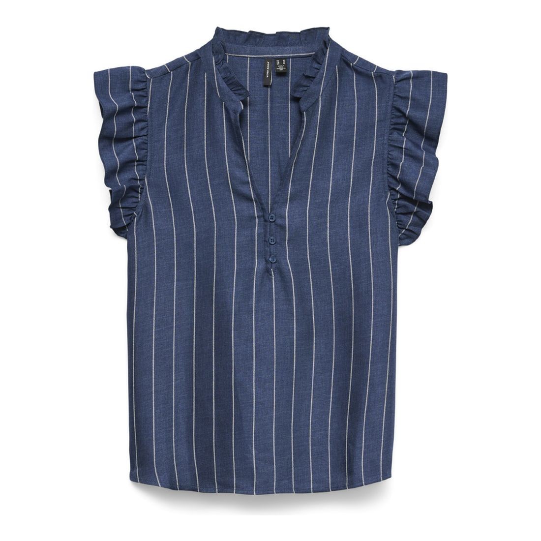 VERO MODA Palaidinės moterims, Mėlyna, Odette v-neck top