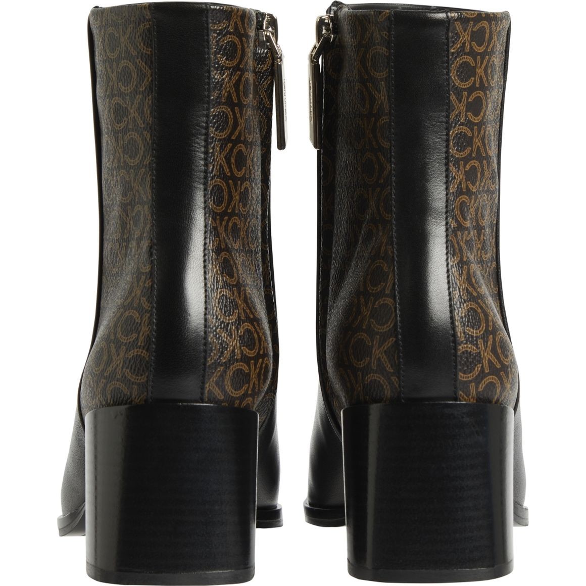 CALVIN KLEIN Aulinukai moterims, Juoda, ALMOND ANKLE BOOT 55 - 3