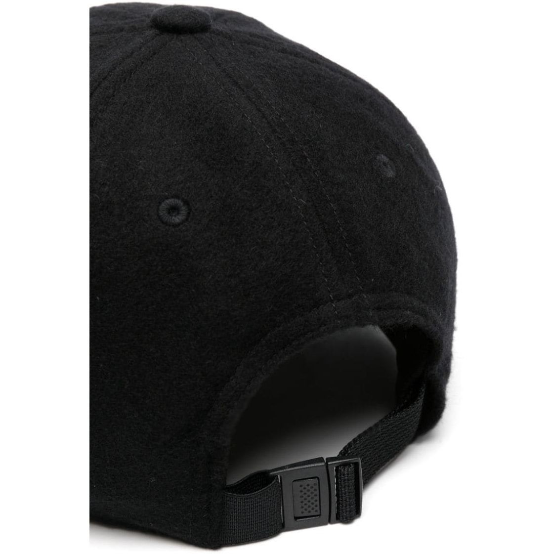 J.LINDEBERG Kepurė vyrams, Juoda, Elijah flat wool logo cap 2