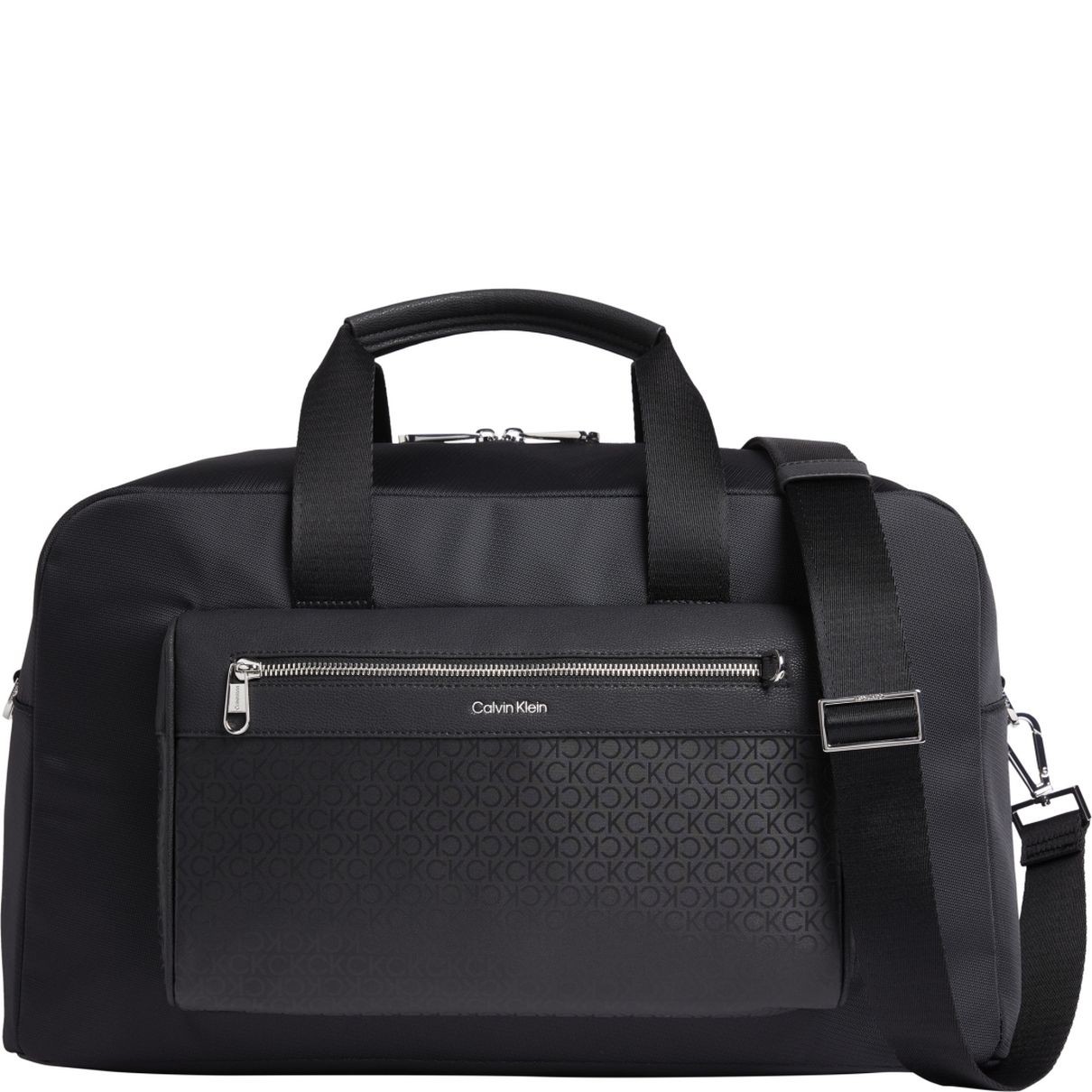 CALVIN KLEIN Rankinė, krepšys vyrams, Juoda, Elevated weekender 1