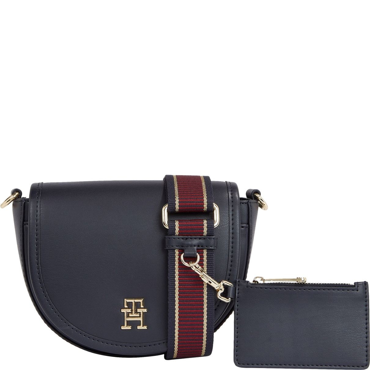TOMMY HILFIGER Rankinė per petį moterims, Mėlyna, City summer saddle bag 5