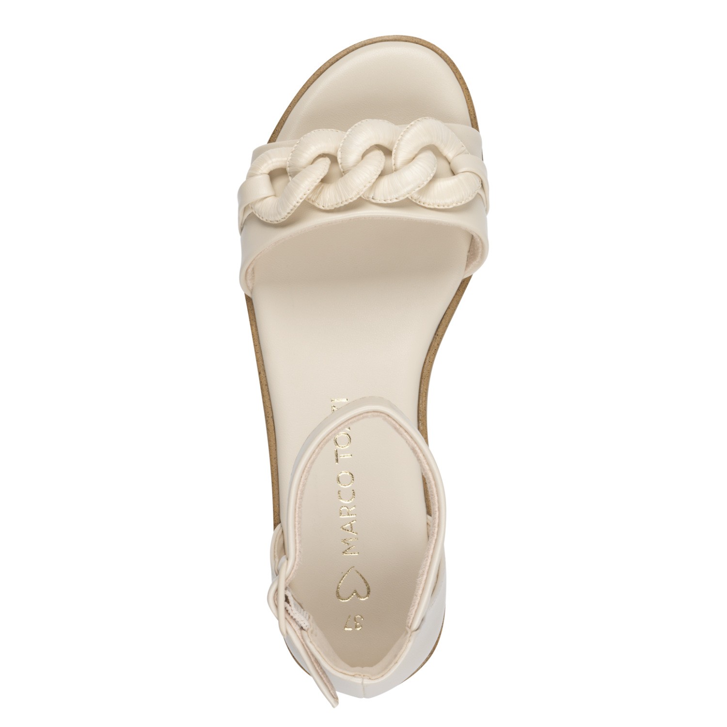 MARCO TOZZI Basutės moterims, Smėlio, Sandals 5