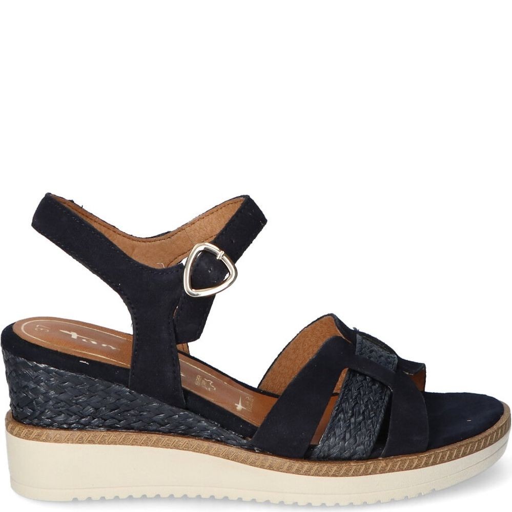 TAMARIS Basutės moterims, Mėlyna, SANDALS 2