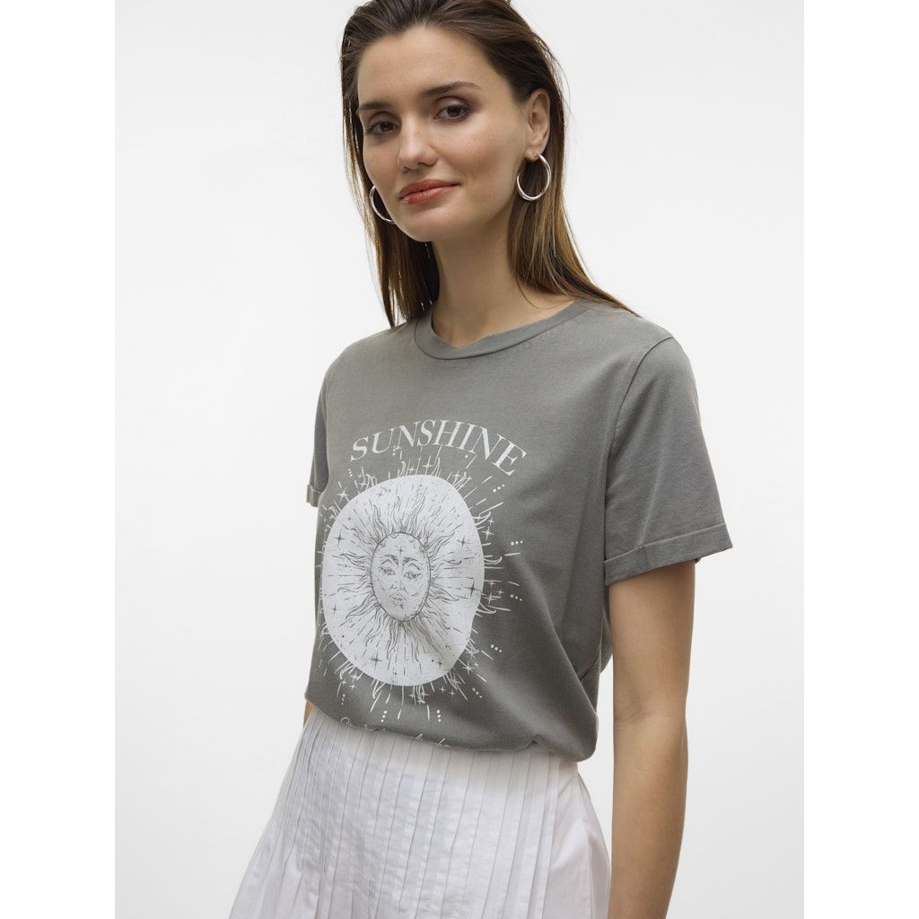 VERO MODA Maxi sijonas moterims, Balta, Disla long skirt 3