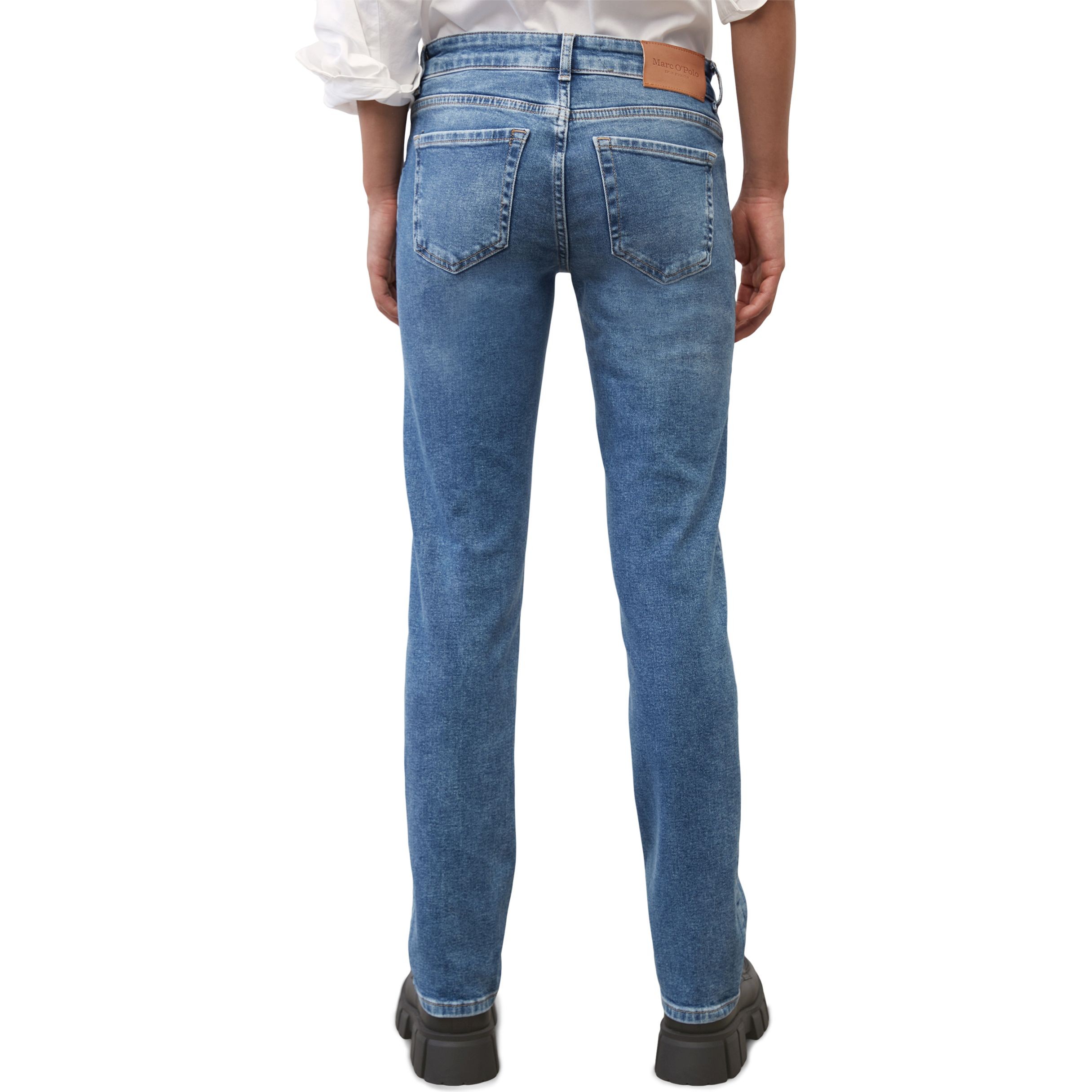MARC O'POLO Tiesūs džinsai moterims, Mėlyna 3