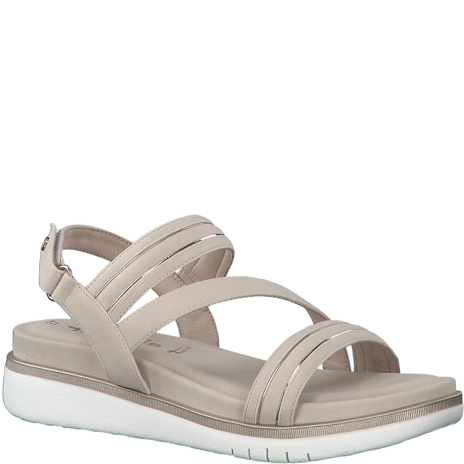 TAMARIS Basutės moterims, Smėlio, SANDALS 1