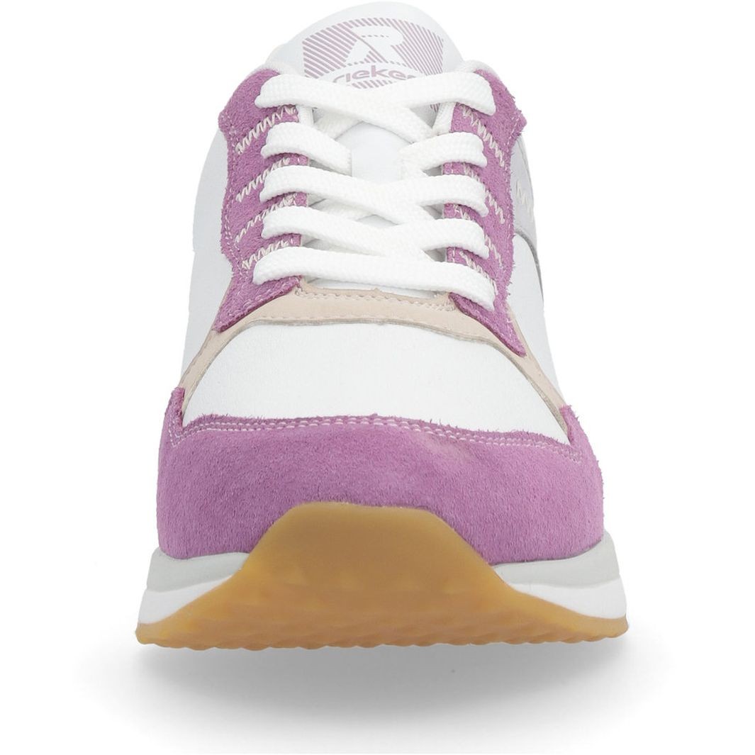 RIEKER Laisvalaikio bateliai moterims, Balta, LEISURE 8