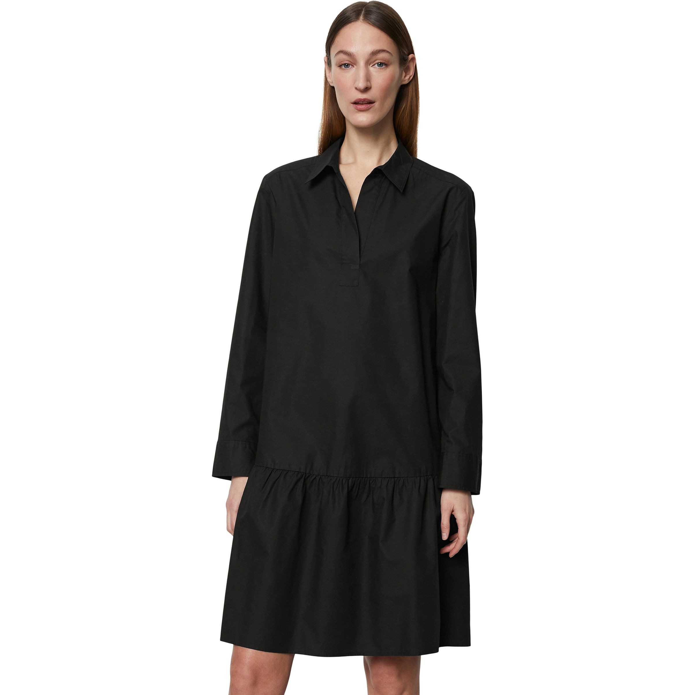 MARC O'POLO Midi sijonas moterims, Juoda 2