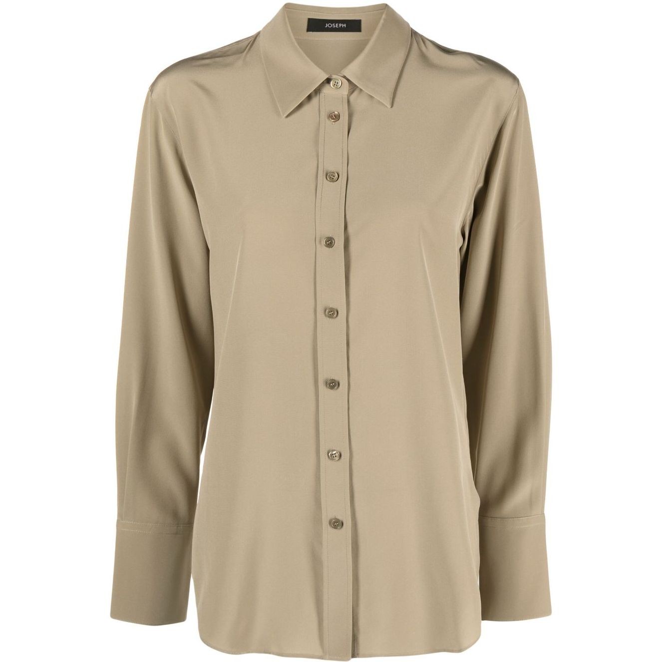JOSEPH Marškiniai ilgomis rankovėmis moterims, Ruda, Joe Shirt