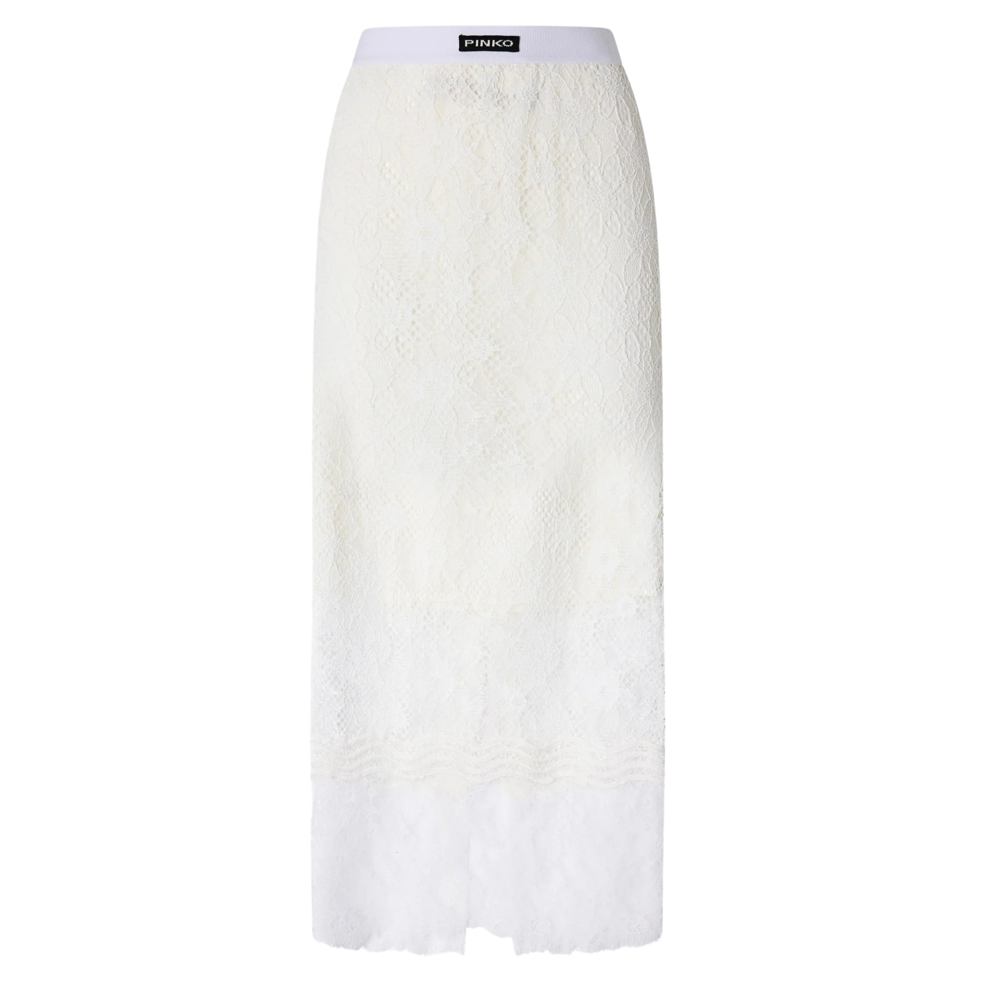 PINKO Midi sijonas moterims, Balta, Harmonie skirt 1