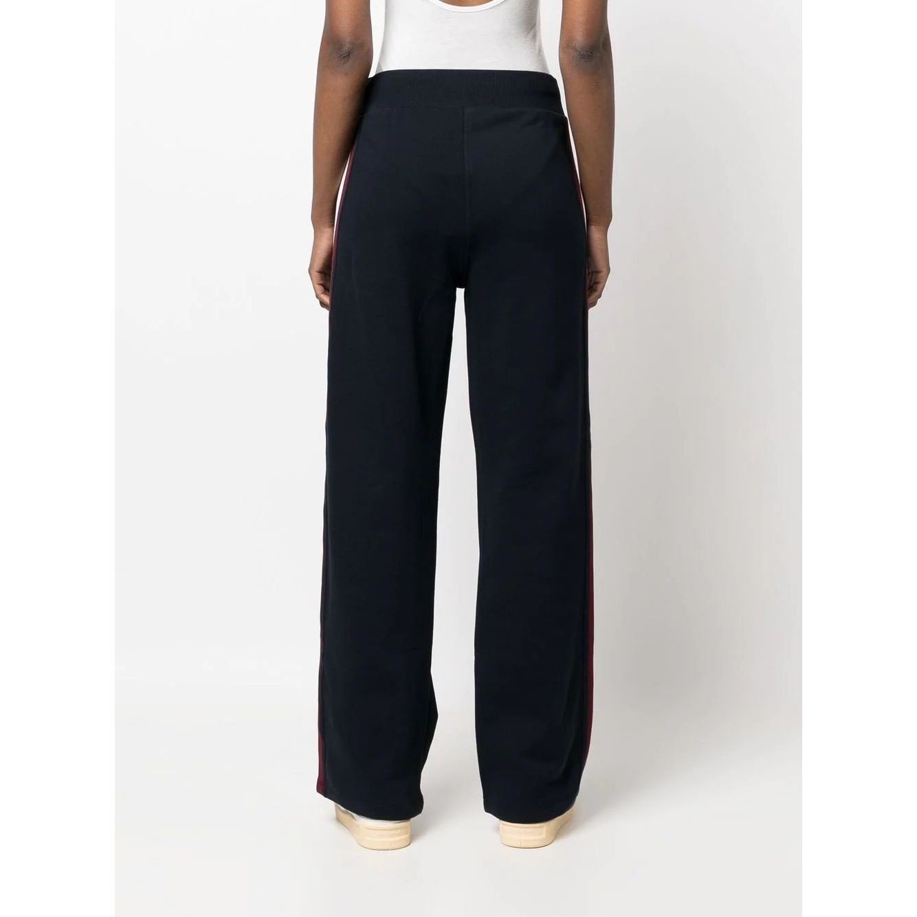 TOMMY HILFIGER Laisvalaikio kelnės moterims, Mėlyna, Brush terry regular sweatpants 4