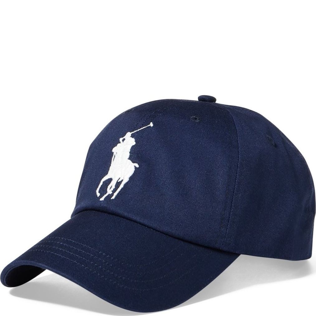 POLO RALPH LAUREN Kepurė vyrams, Mėlyna, DOUBLE KNIT TECH-5 P 1