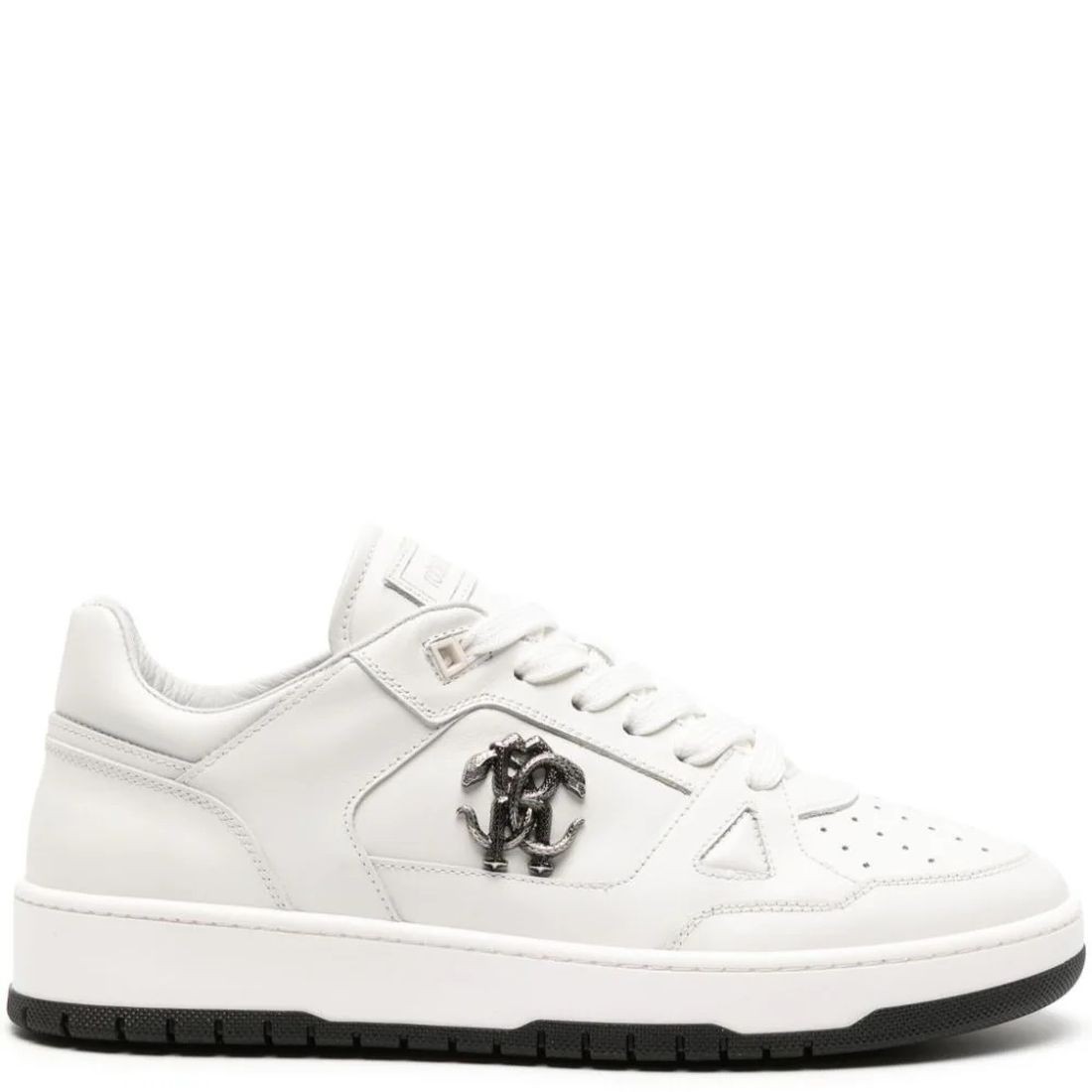 ROBERTO CAVALLI Laisvalaikio bateliai vyrams, Balta, Sneakers 2