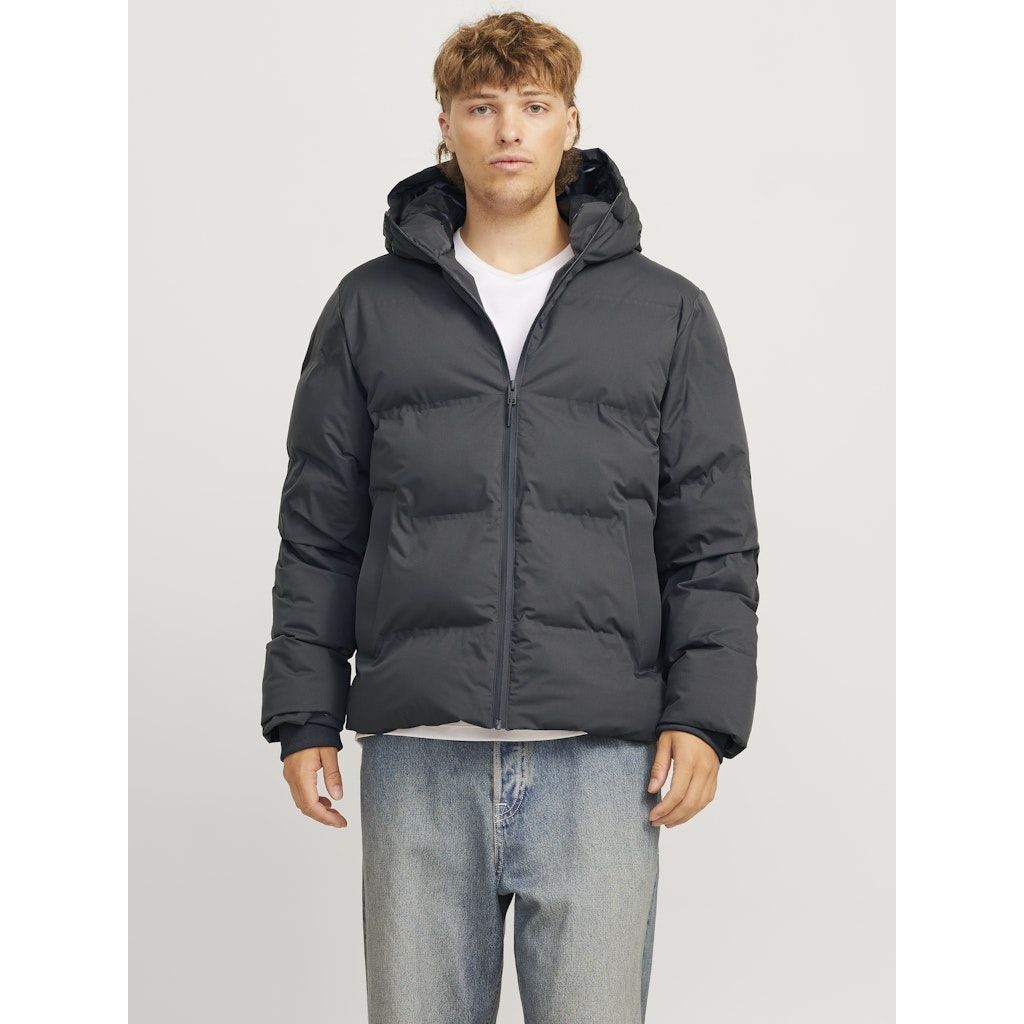JACK & JONES Pūkinė striukė vyrams, Mėlyna, Payne puffer jacket 4