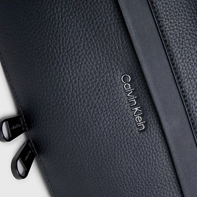 CALVIN KLEIN Kosmetinė vyrams, Juoda, Must washbag hanger 4