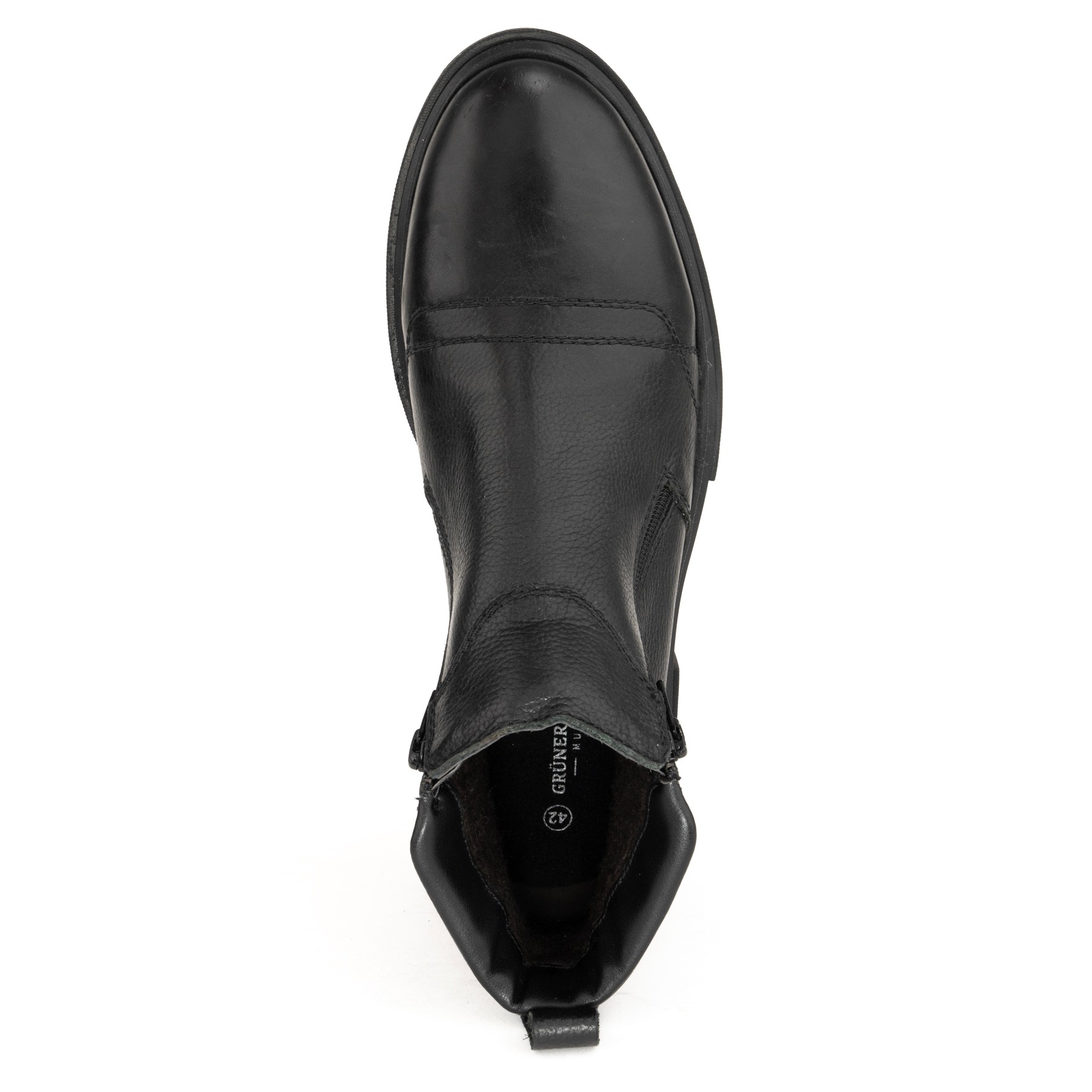 GRUNER SCHUHE Aulinukai vyrams, Juoda, Booties 4