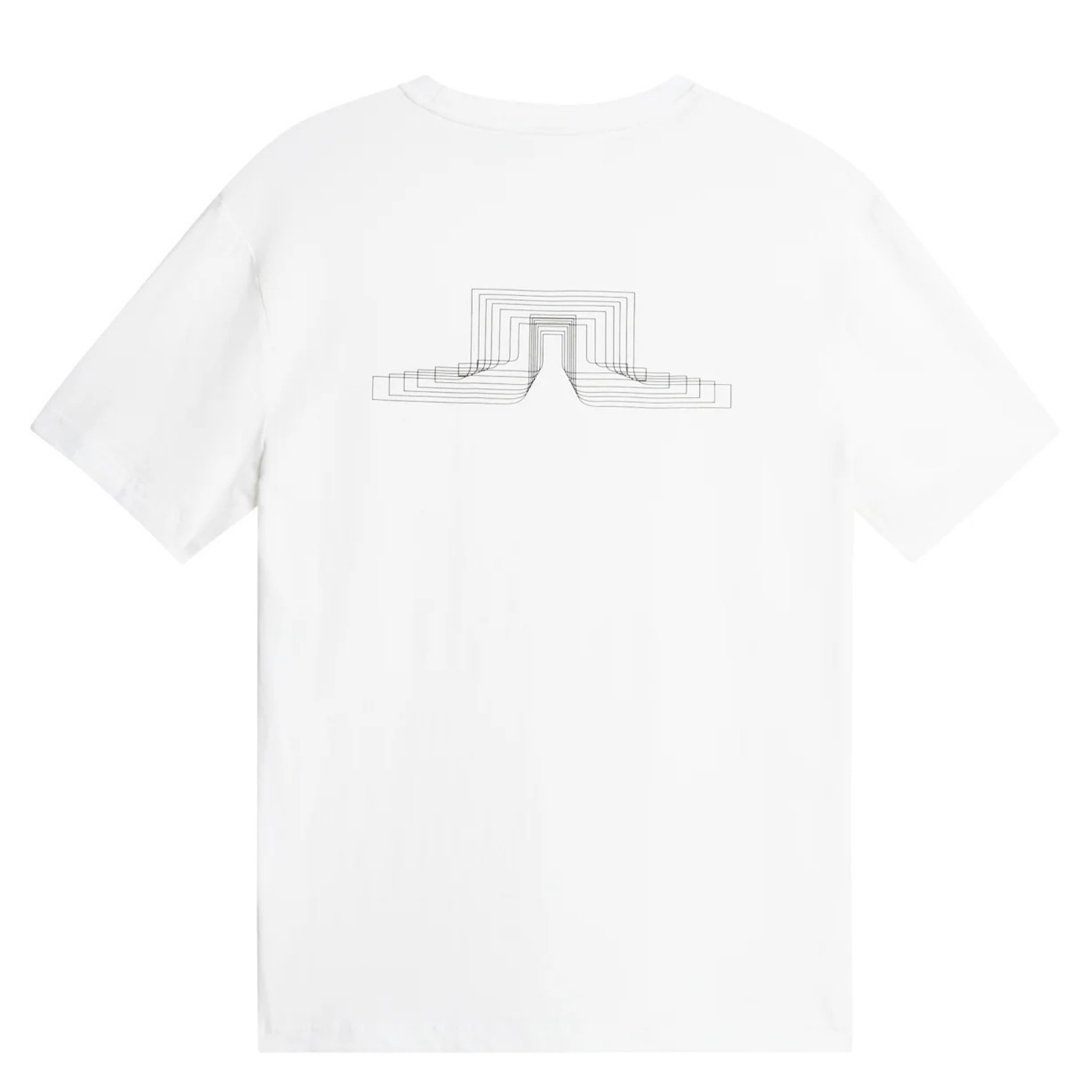 J.LINDEBERG Marškinėliai trump. rankovėmis vyrams, Balta, Darren t-shirt 2