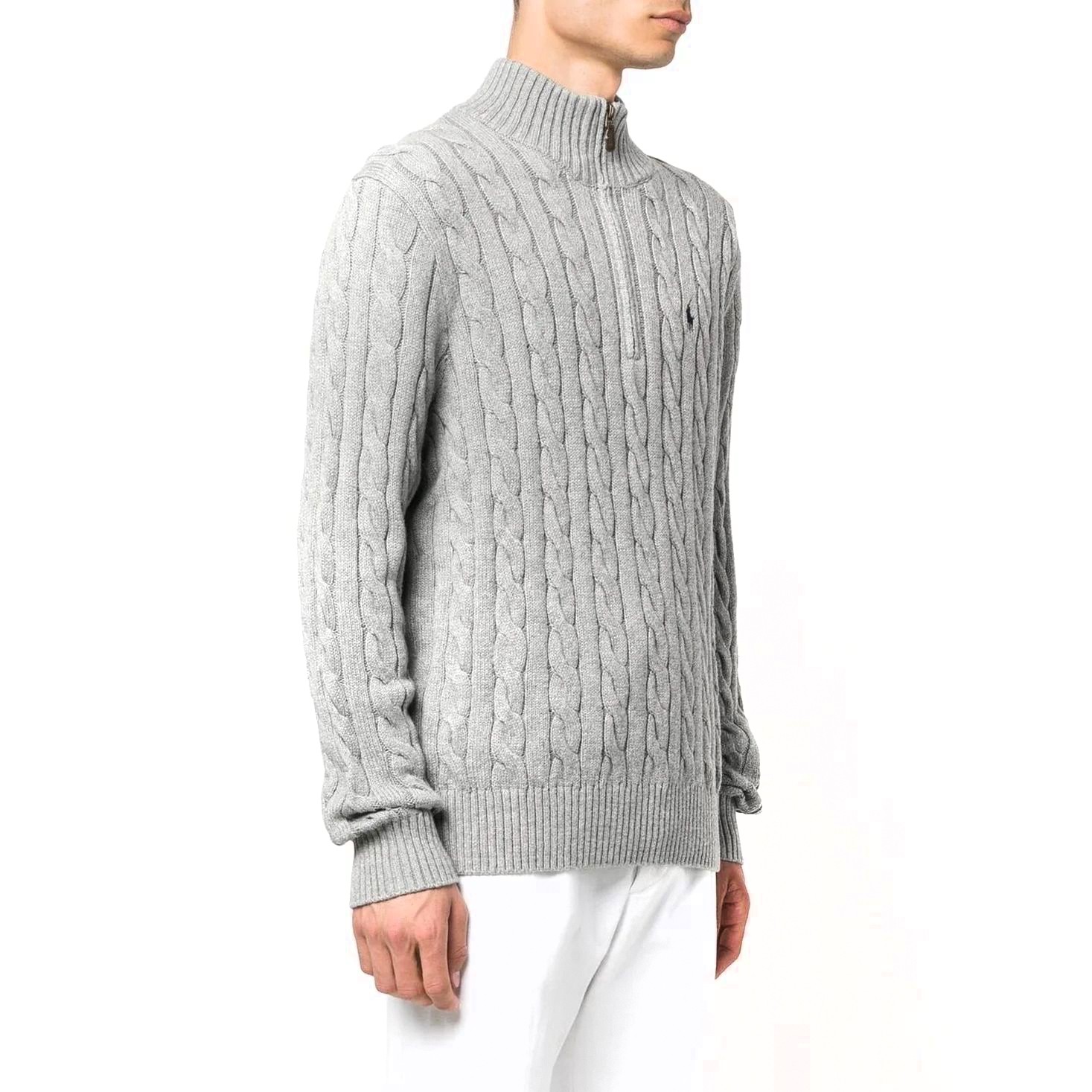 POLO RALPH LAUREN Megztinis vyrams, Pilka, Long sleeve sweater 2