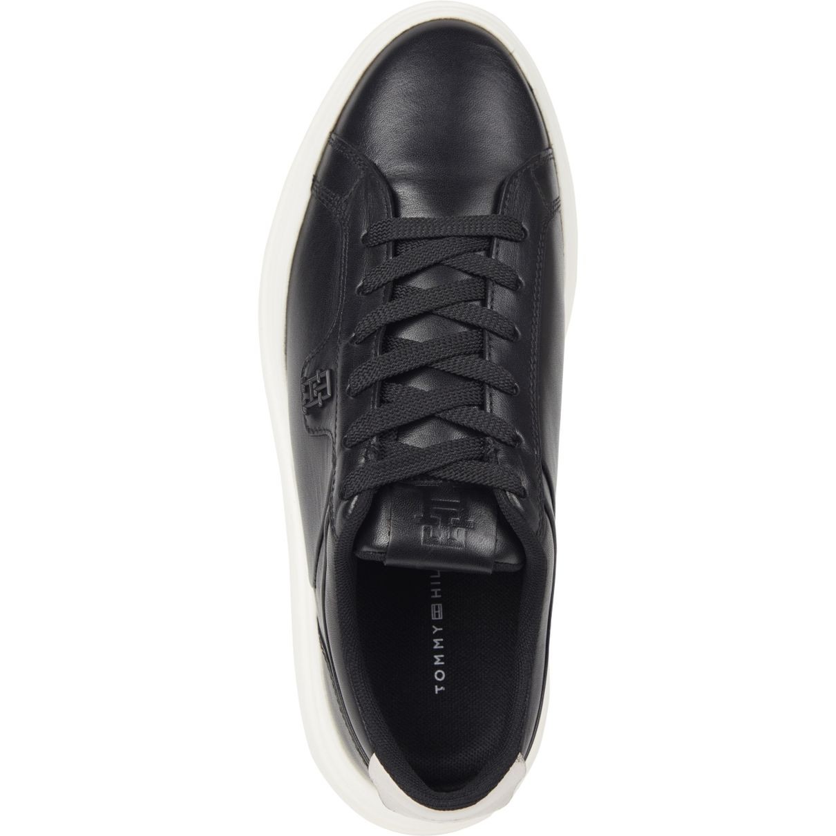 TOMMY HILFIGER Laisvalaikio bateliai moterims, Juoda, Pointy court sneaker 3