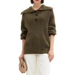 TOM TAILOR Megztinis moterims, Žalia, Megztinis 2