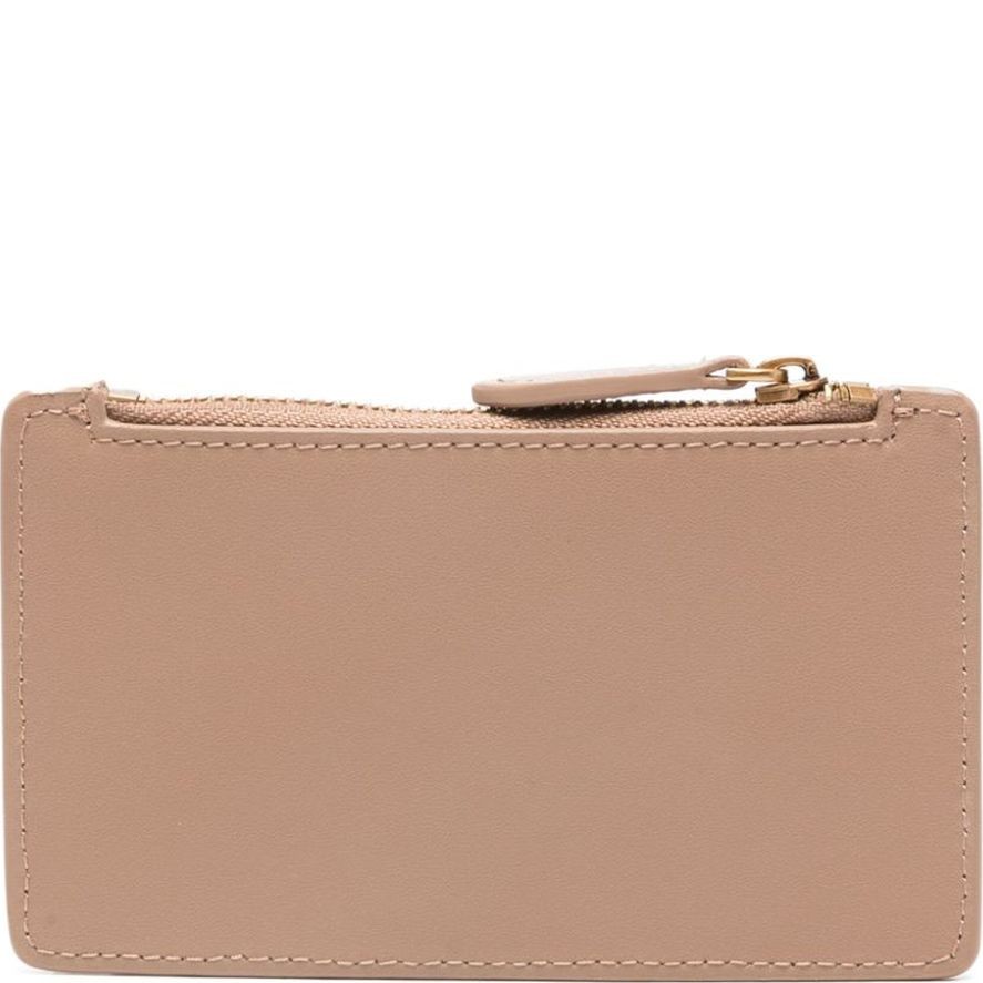 PINKO Kortelių dėklas moterims, Kūno, Love bird leather cardholder 2