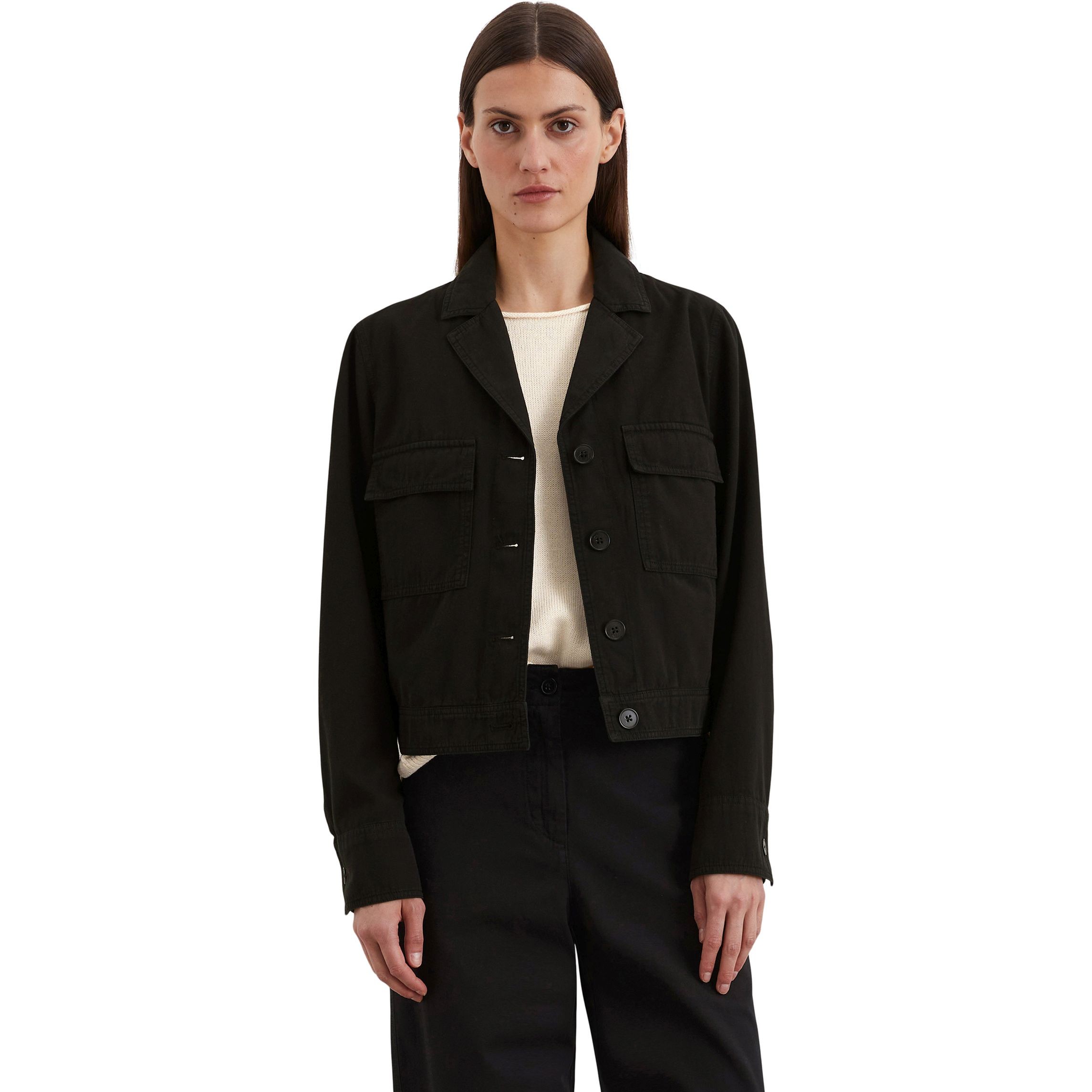 MARC O'POLO Švarkas moterims, Juoda, Blazers M03134074039 2