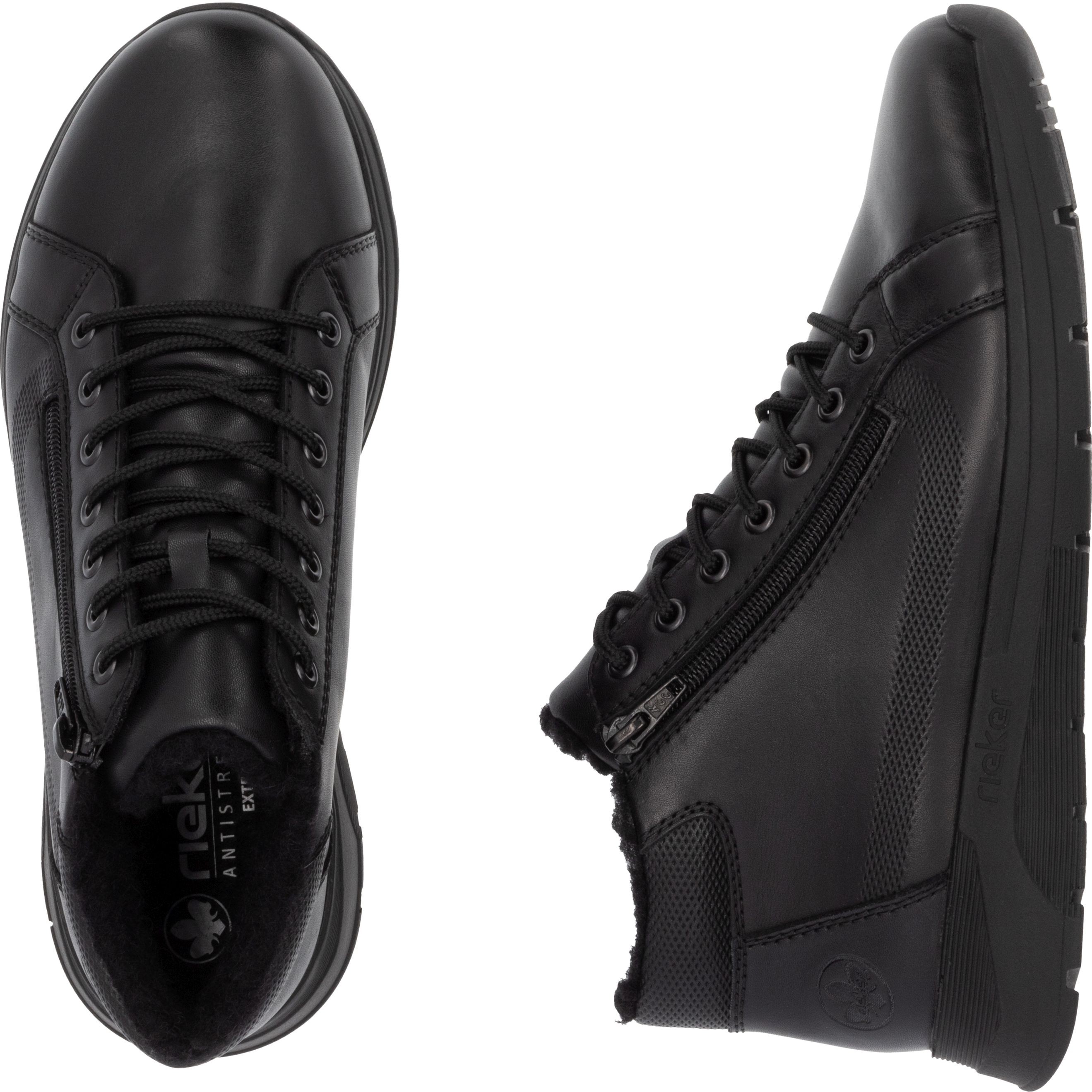 RIEKER Aulinukai vyrams, Juoda, Men's boots 11