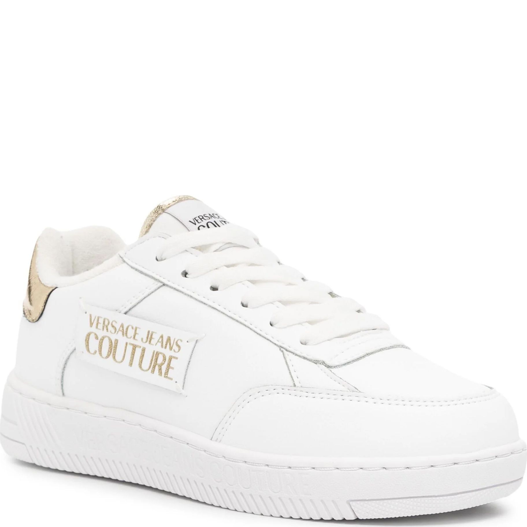 VERSACE JEANS CUTURE Sportbačiai moterims, Balta, Fondo MeyssaSneakers 1