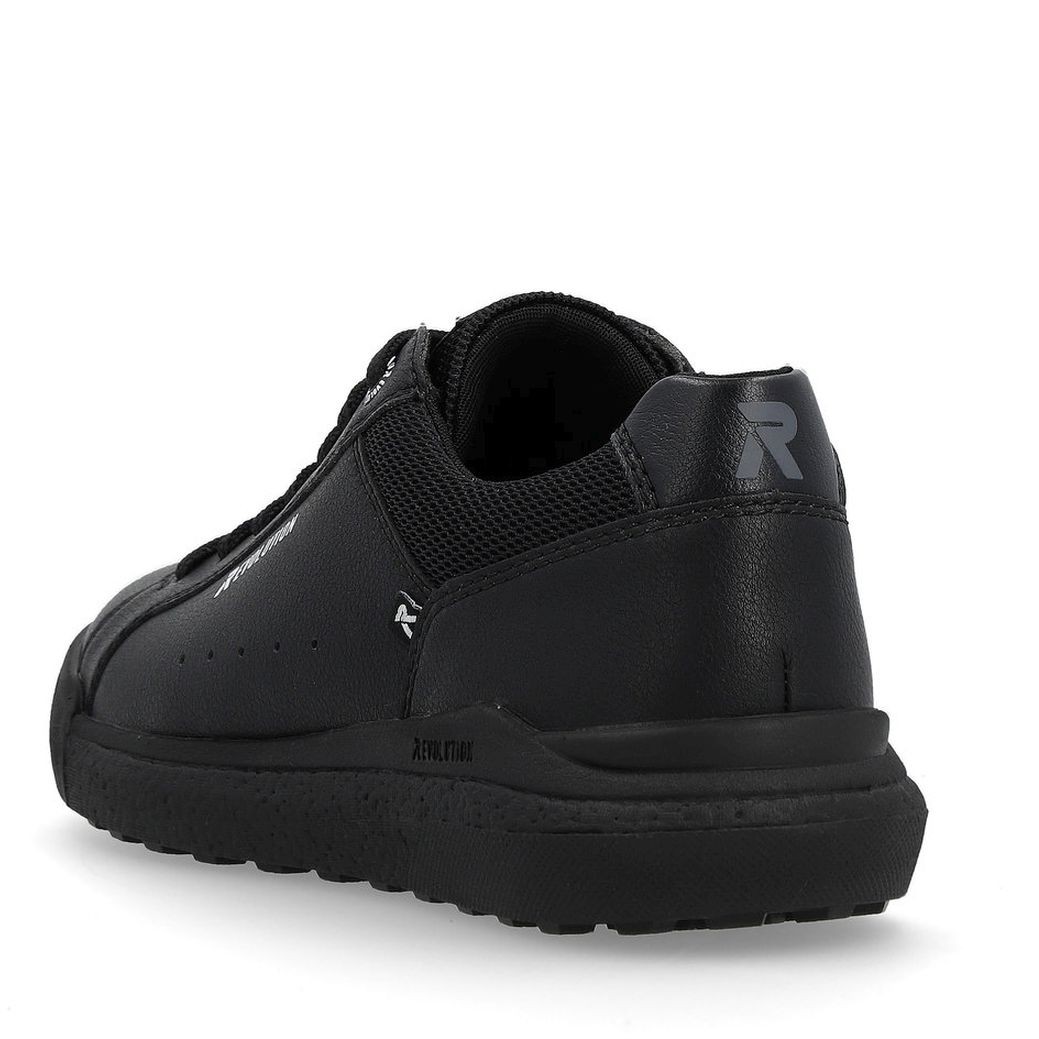 RIEKER Laisvalaikio bateliai vyrams, Juoda, LEISURE 5