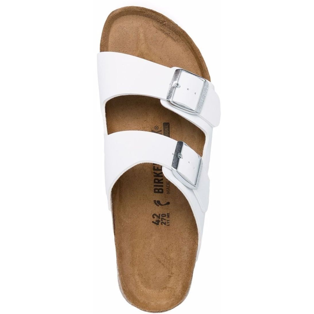 BIRKENSTOCK Šlepetės, Balta,  Arizona PROF Slippers 4