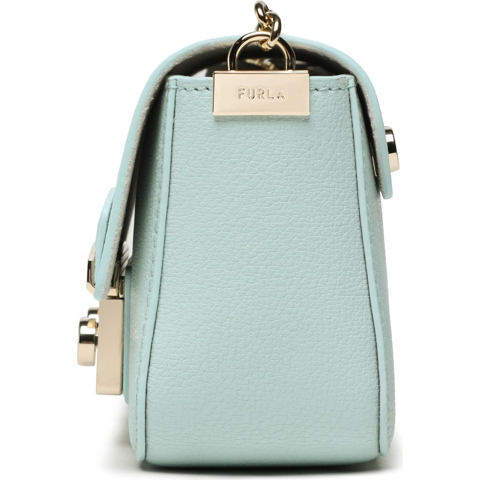 FURLA Rankinė per petį moterims, Žalia, Metropolis mini crossbody 3