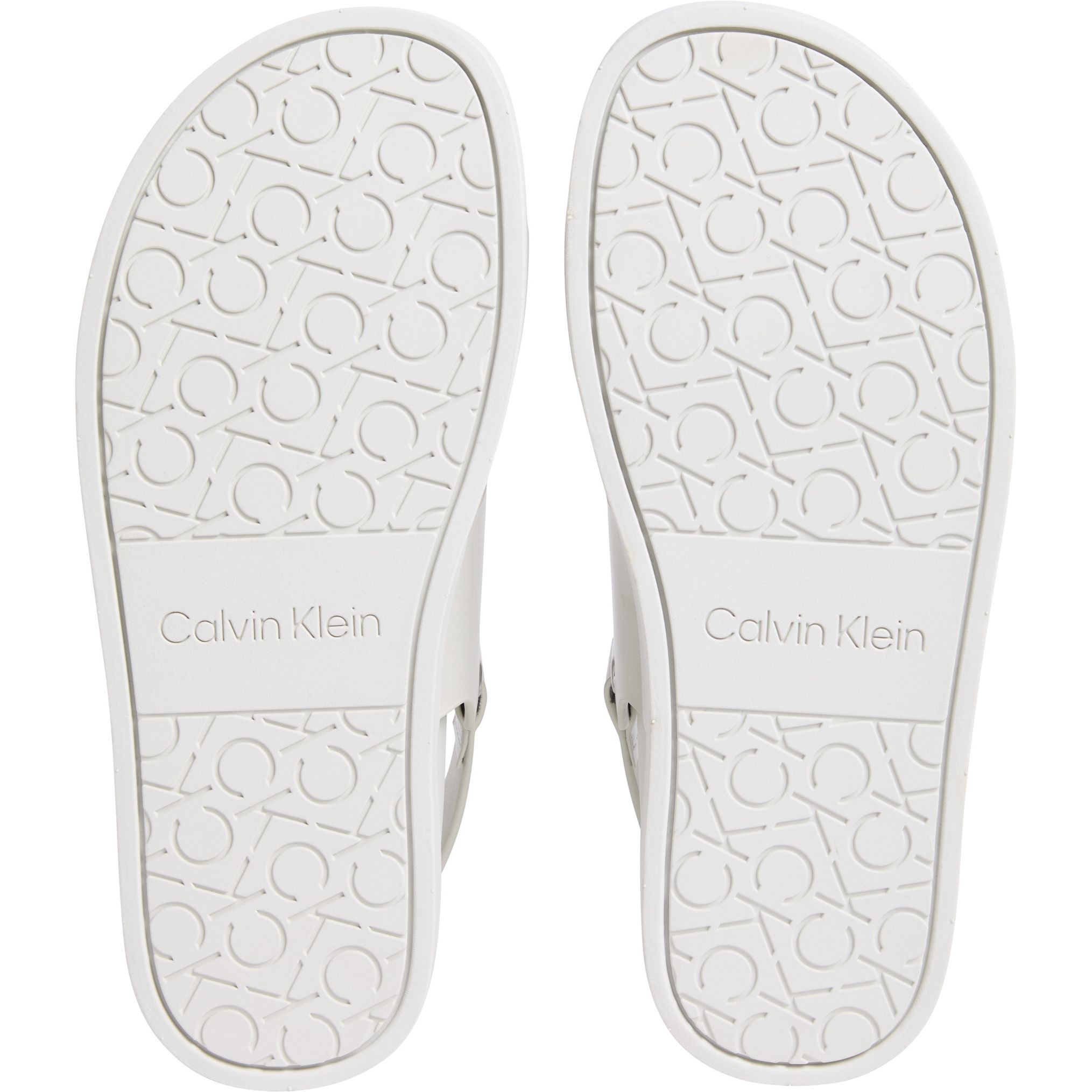 CALVIN KLEIN Basutės moterims, Smėlio, Flat sandal eyel 5