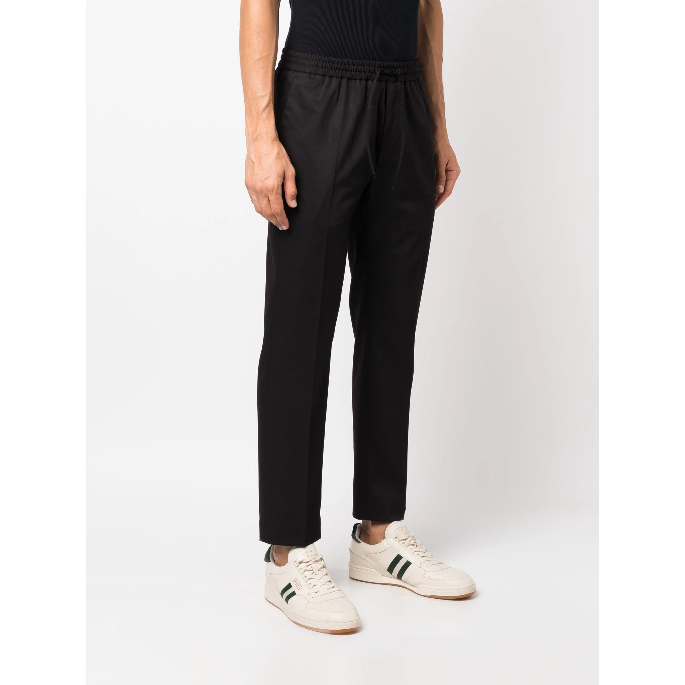 CALVIN KLEIN Laisvalaikio kelnės vyrams, Juoda, Minimal twill jogger 2